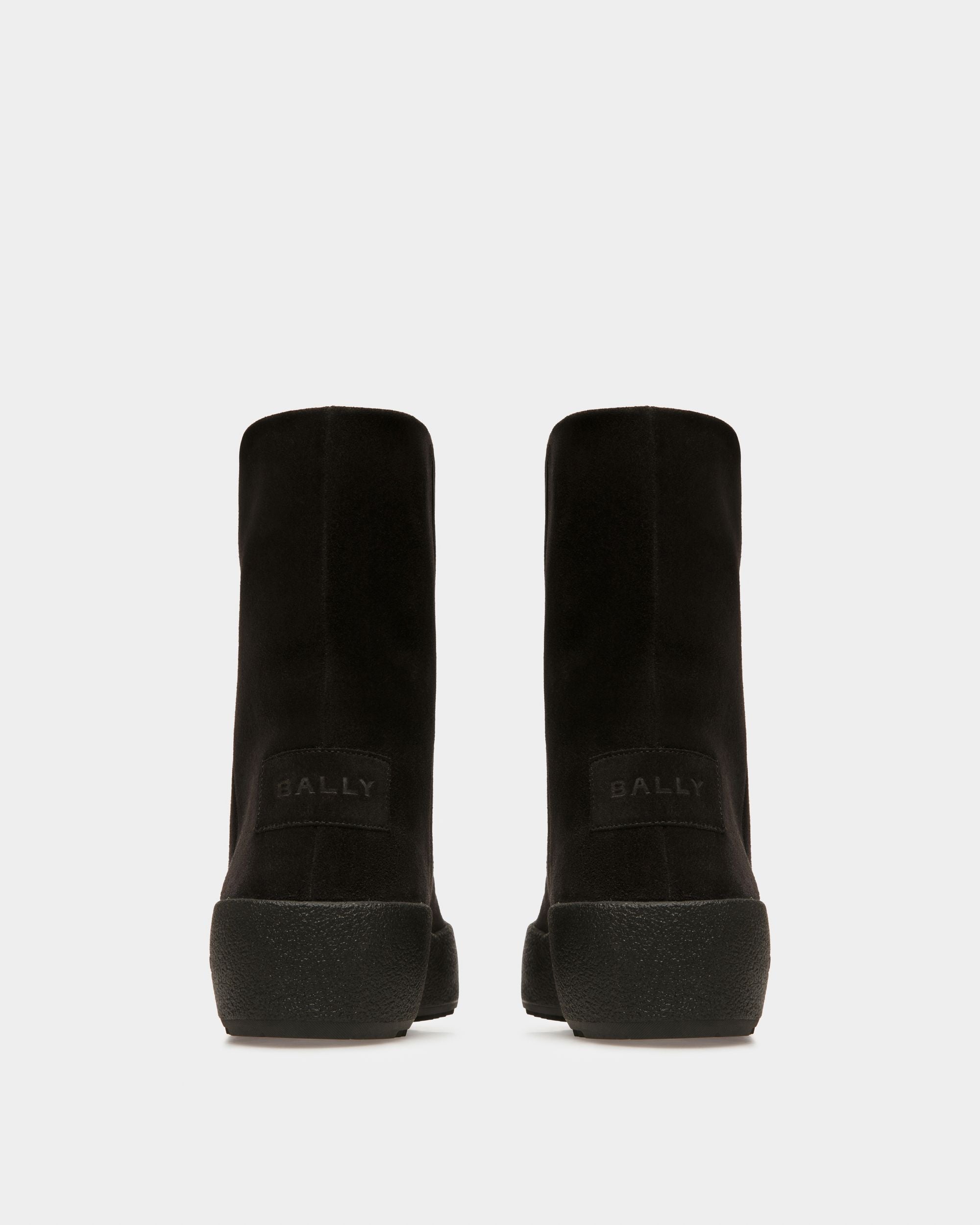 Bally Global - Gstaad Leather Snow Boots In Black - Black