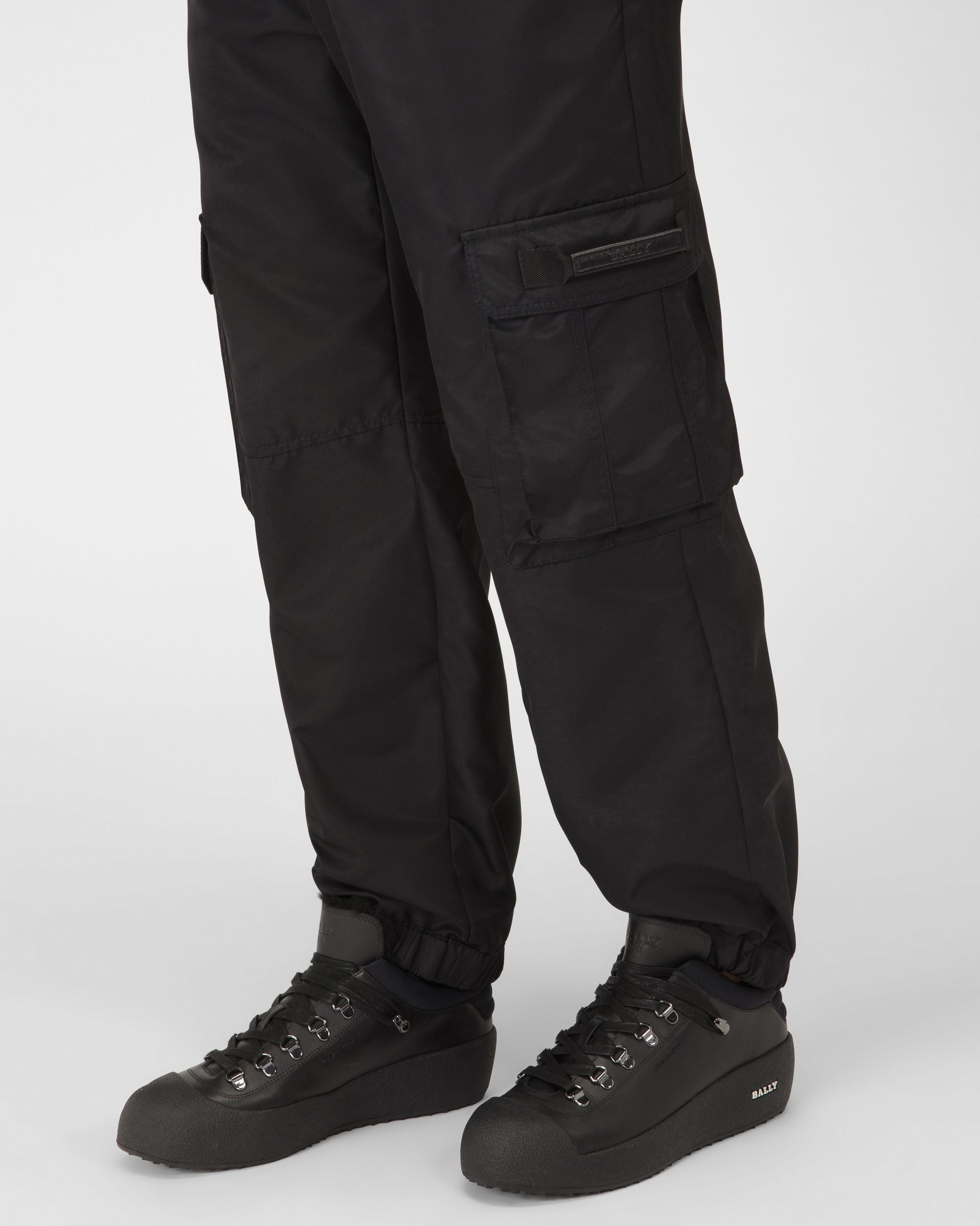 Bally Global - Curyal Leather Snow Boots In Black - Black