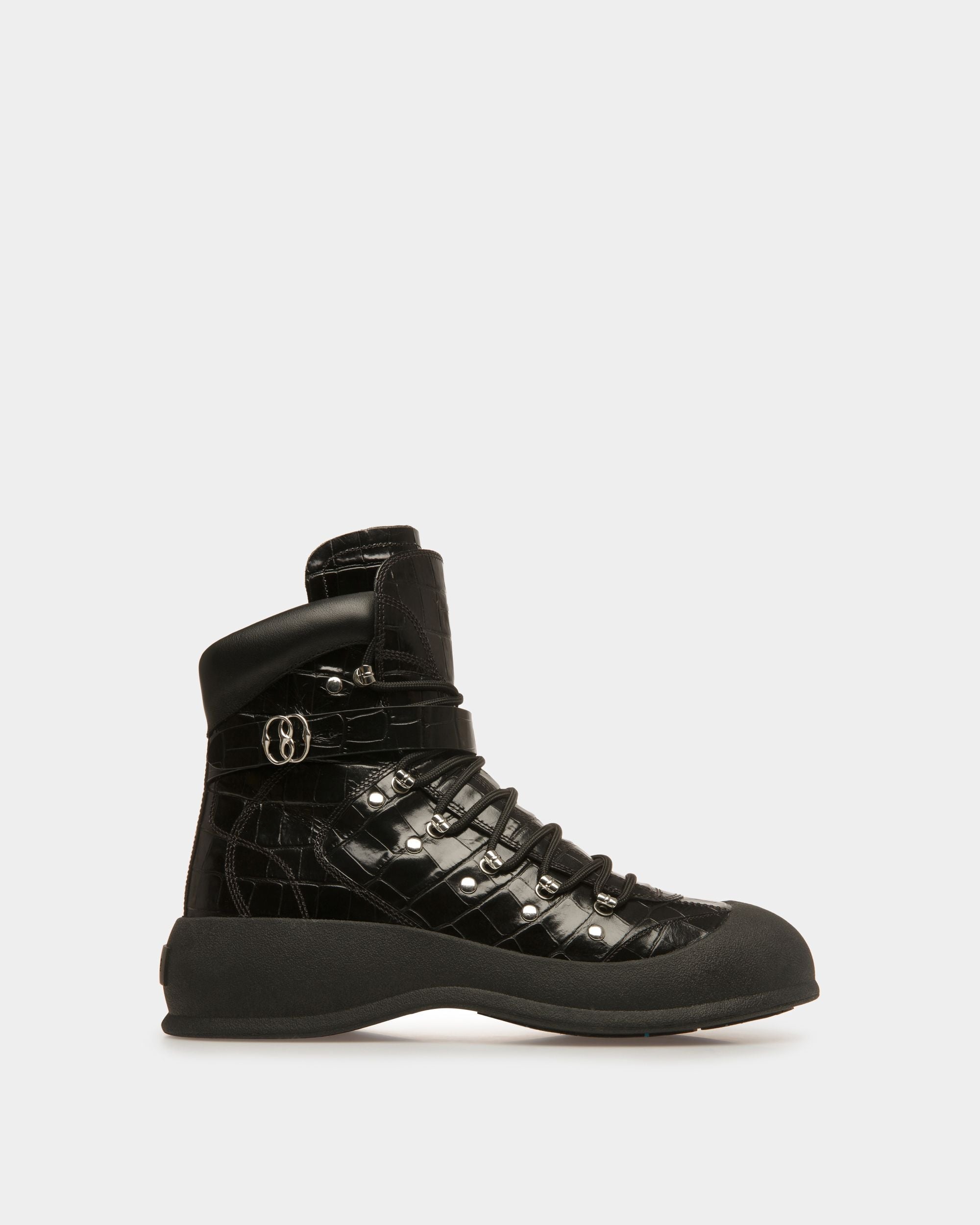 Bally Global - Frei Snow Boots In Black Leather - Black