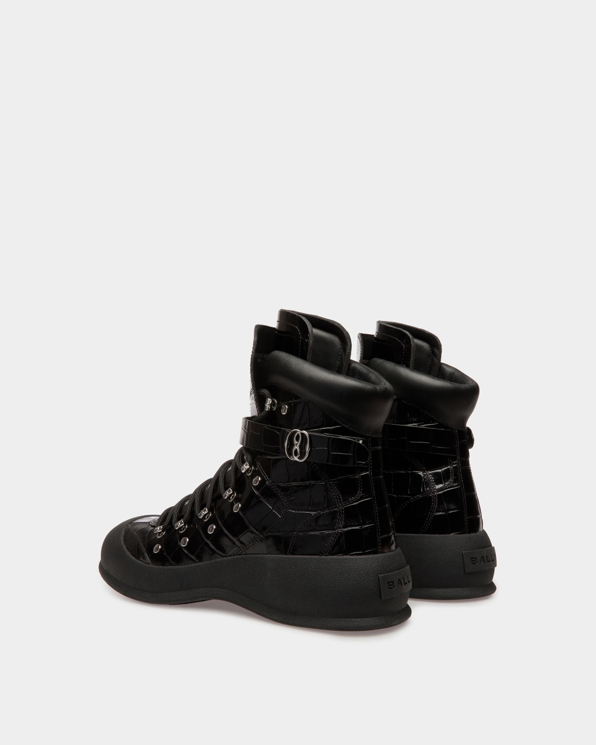 Bally Global - Frei Snow Boots In Black Leather - Black