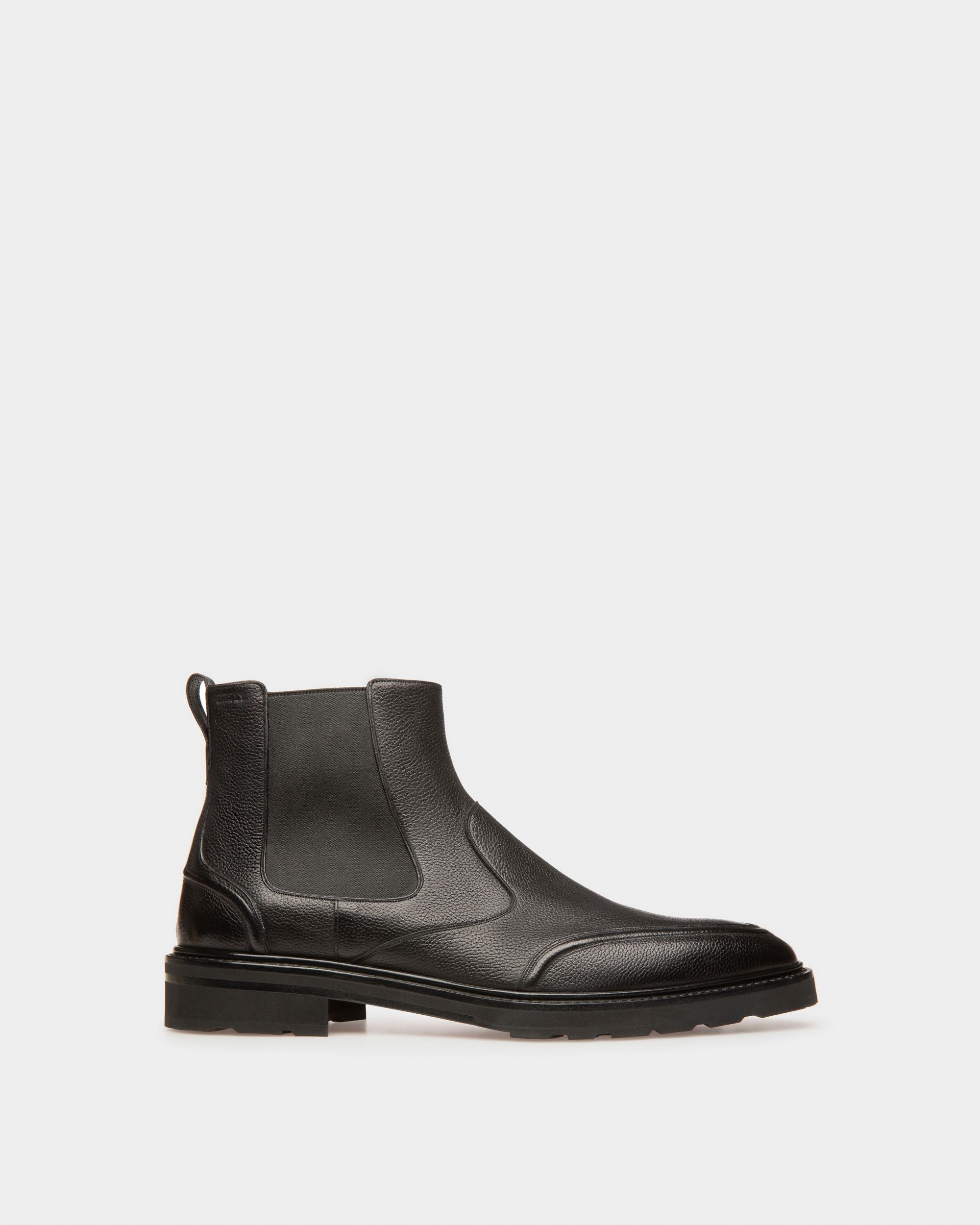Bally Global - Mildor Leather Boots In Black - Black