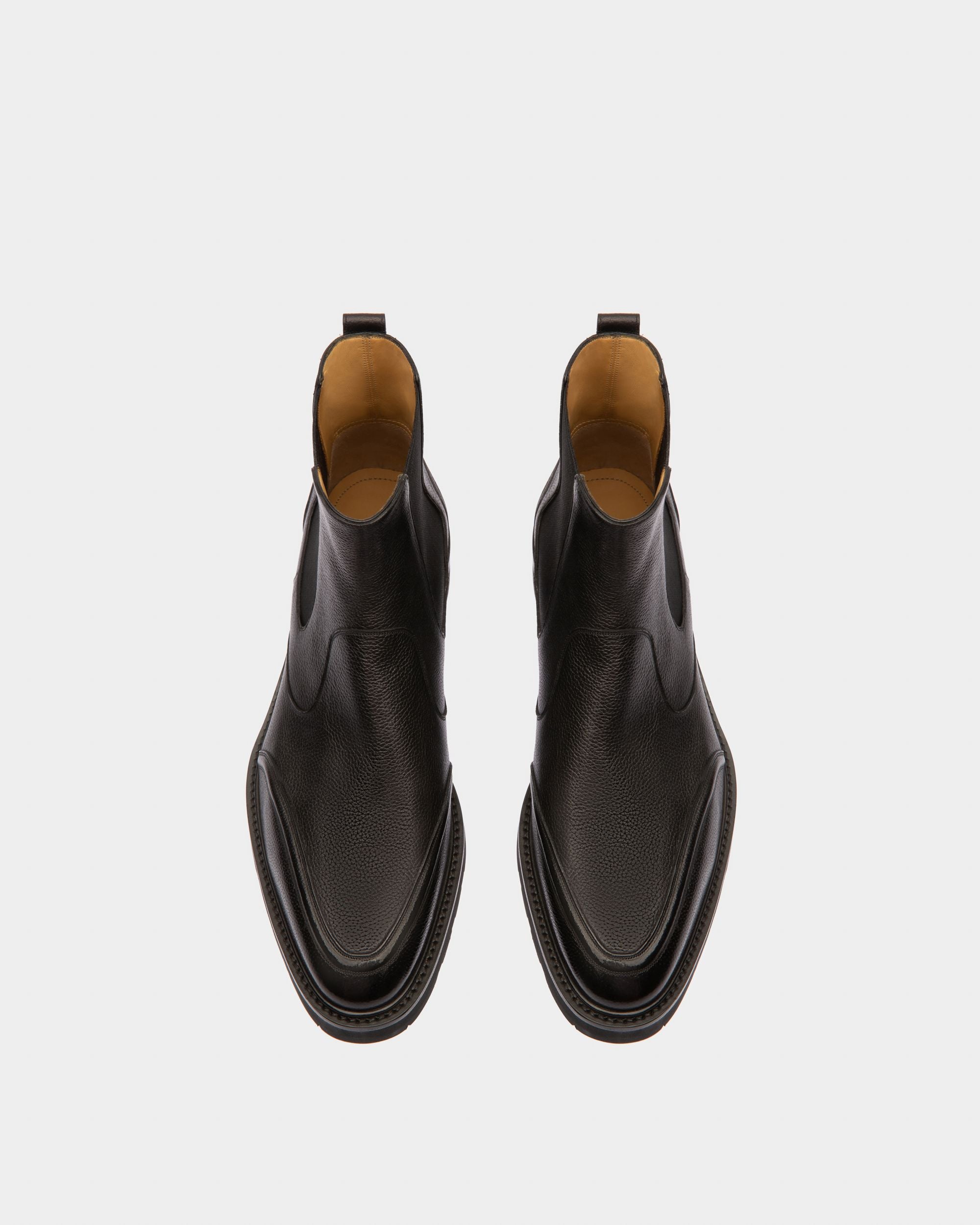 Bally Global - Mildor Leather Boots In Black - Black