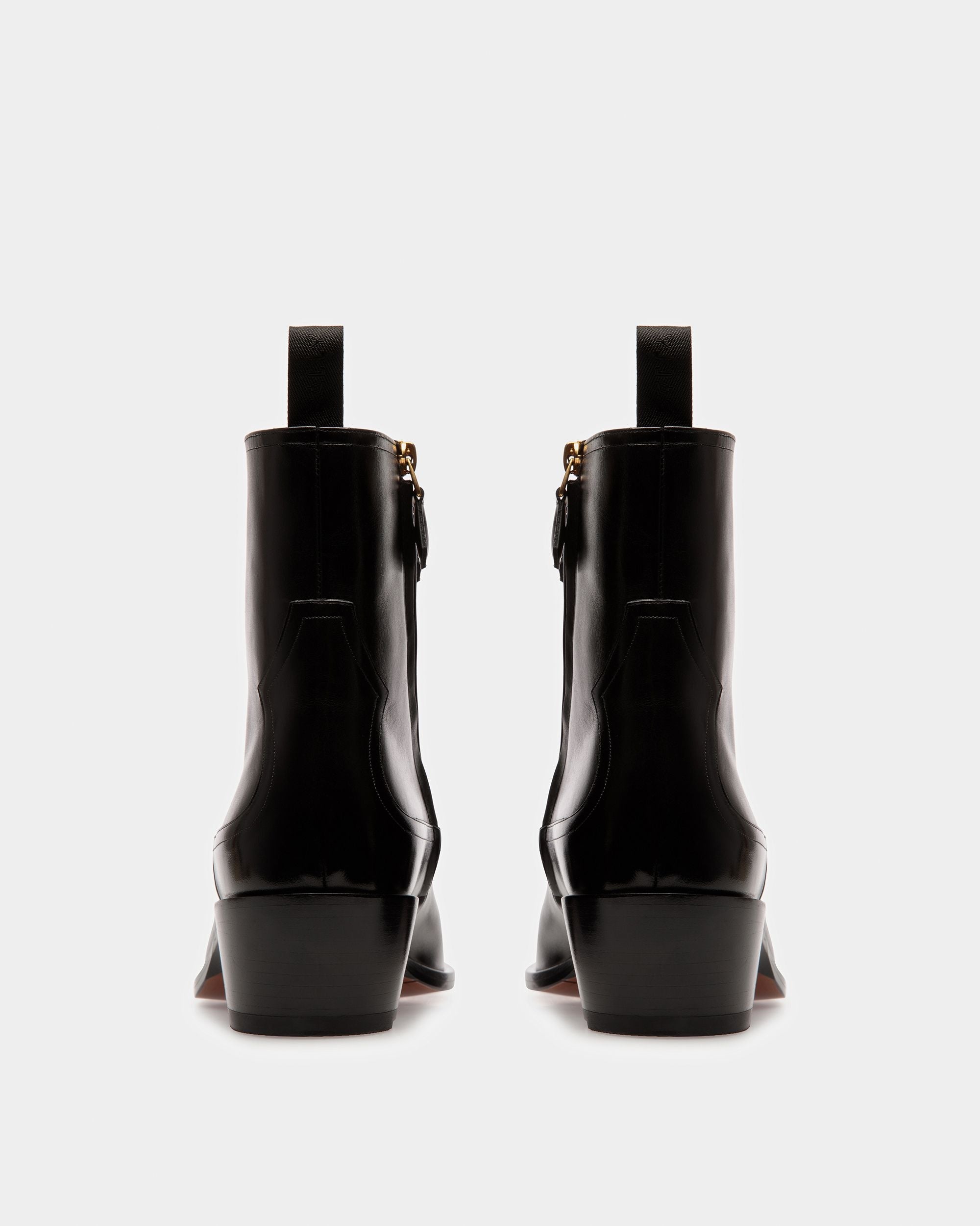 Bally Global - Botines Gaiman De Piel - Negro