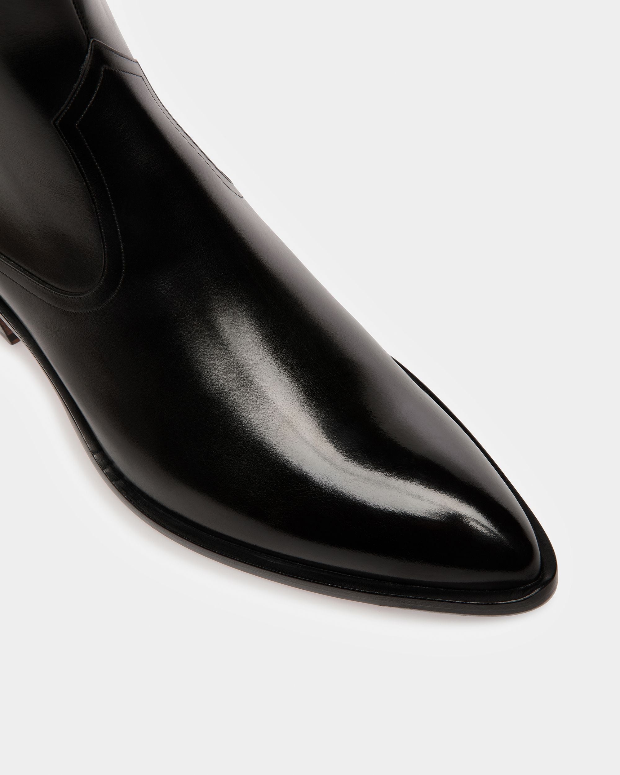 Bally Global - Botines Gaiman De Piel - Negro