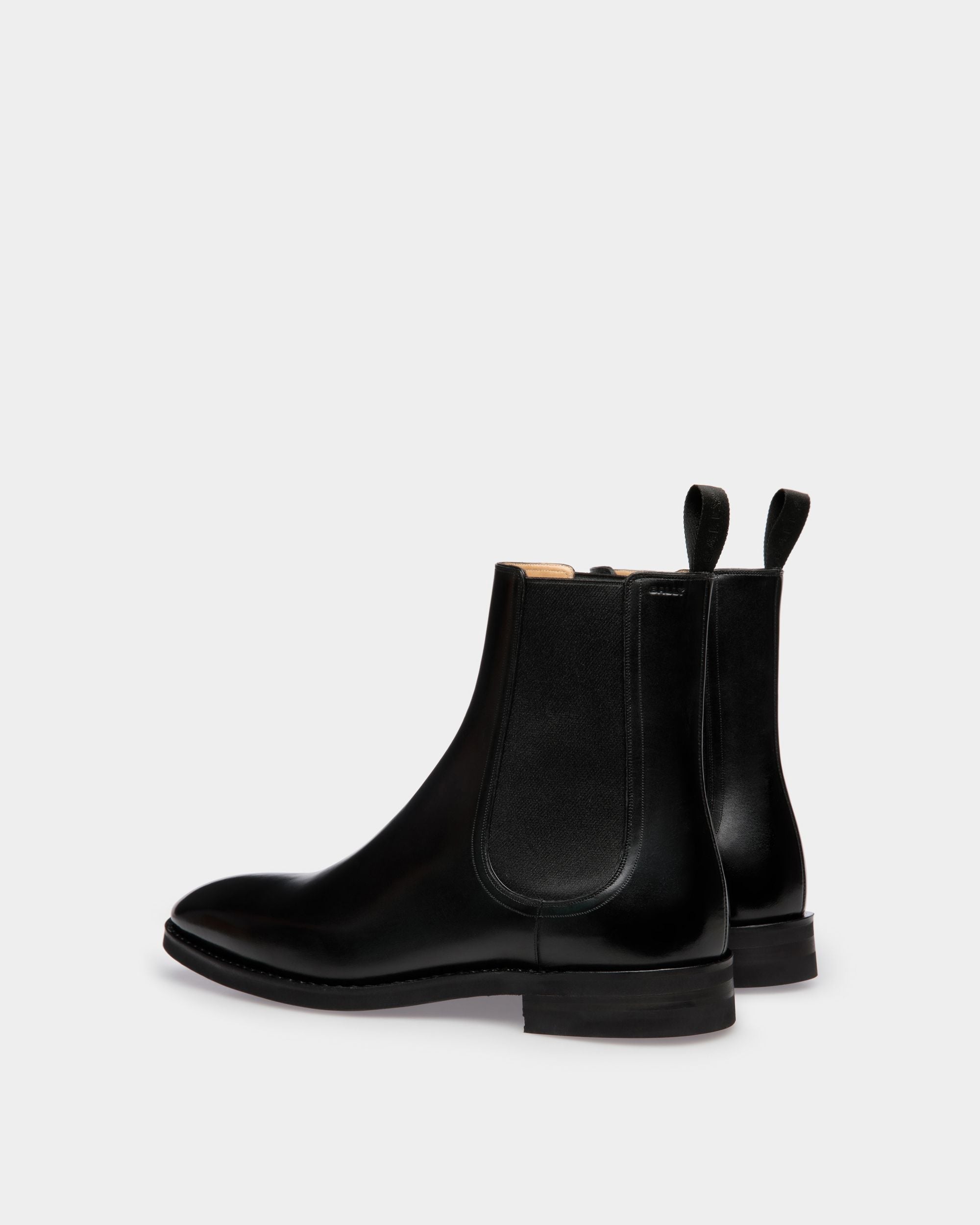 Bally Global - Scribe Boot in Black Leather - Black