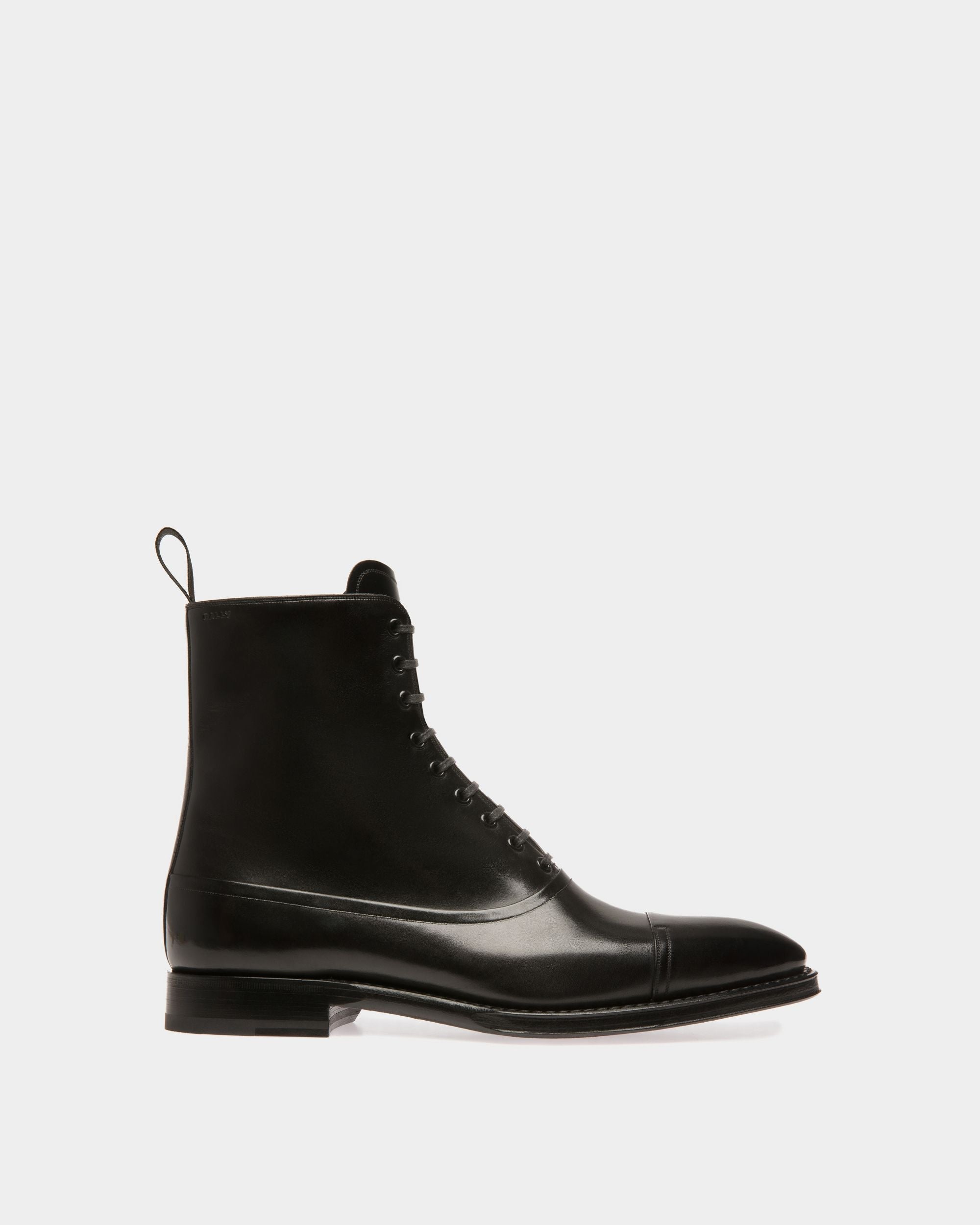 Bally Global - Scribe Booties In Black Leather - Black