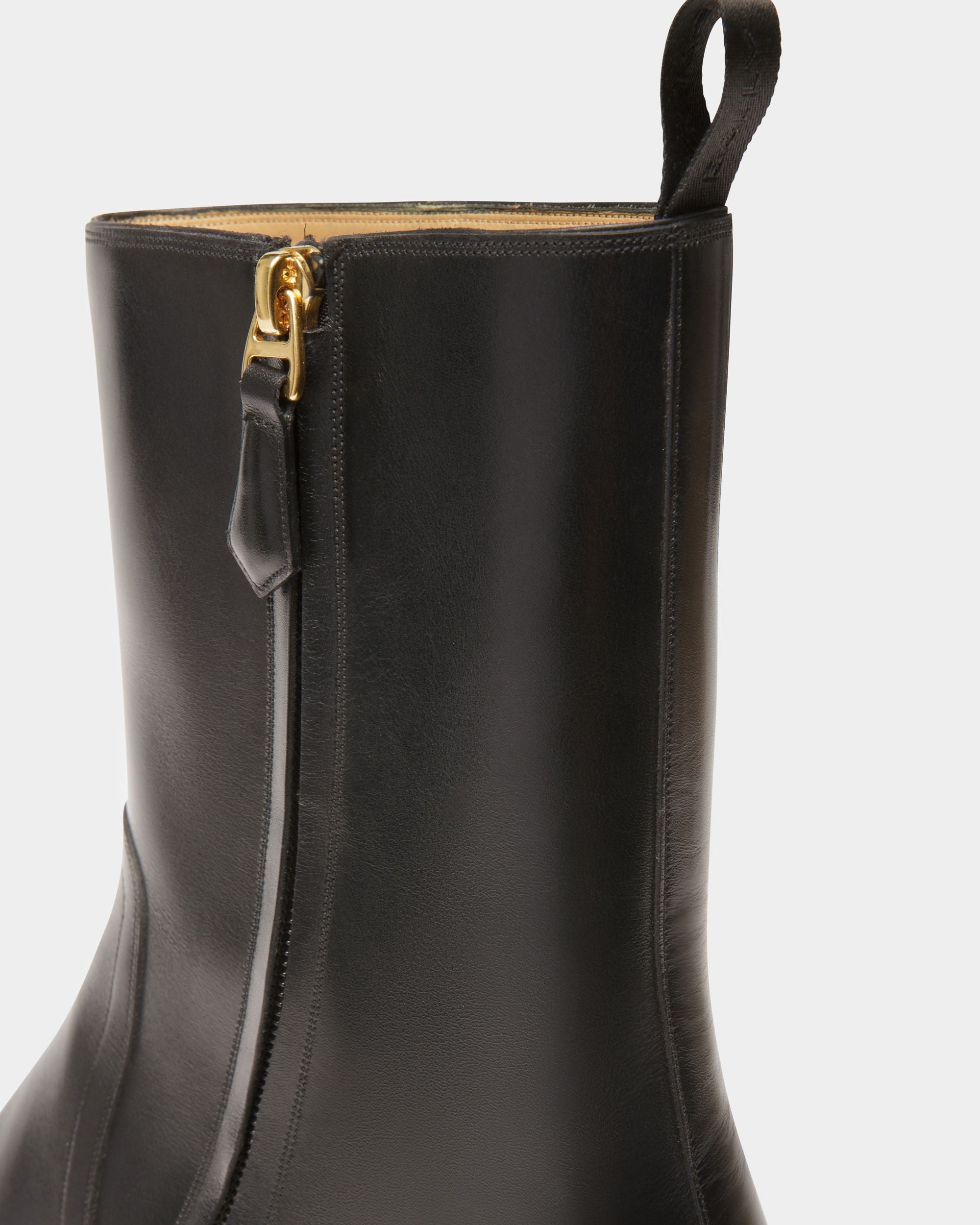 Bally Global - Scribe Booties In Black Leather - Black