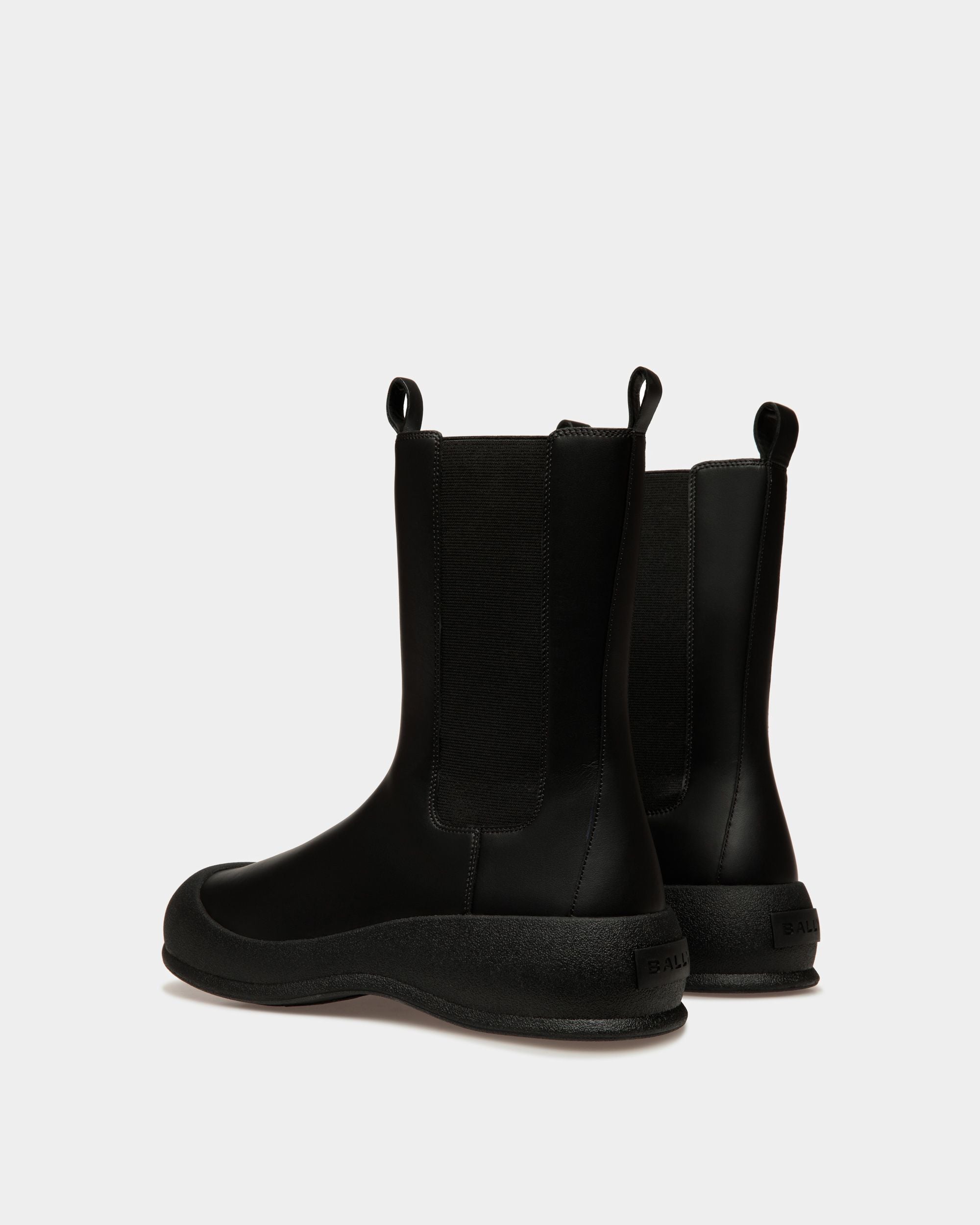 Bally Global - Frei Snow Boots In Black Leather - Black