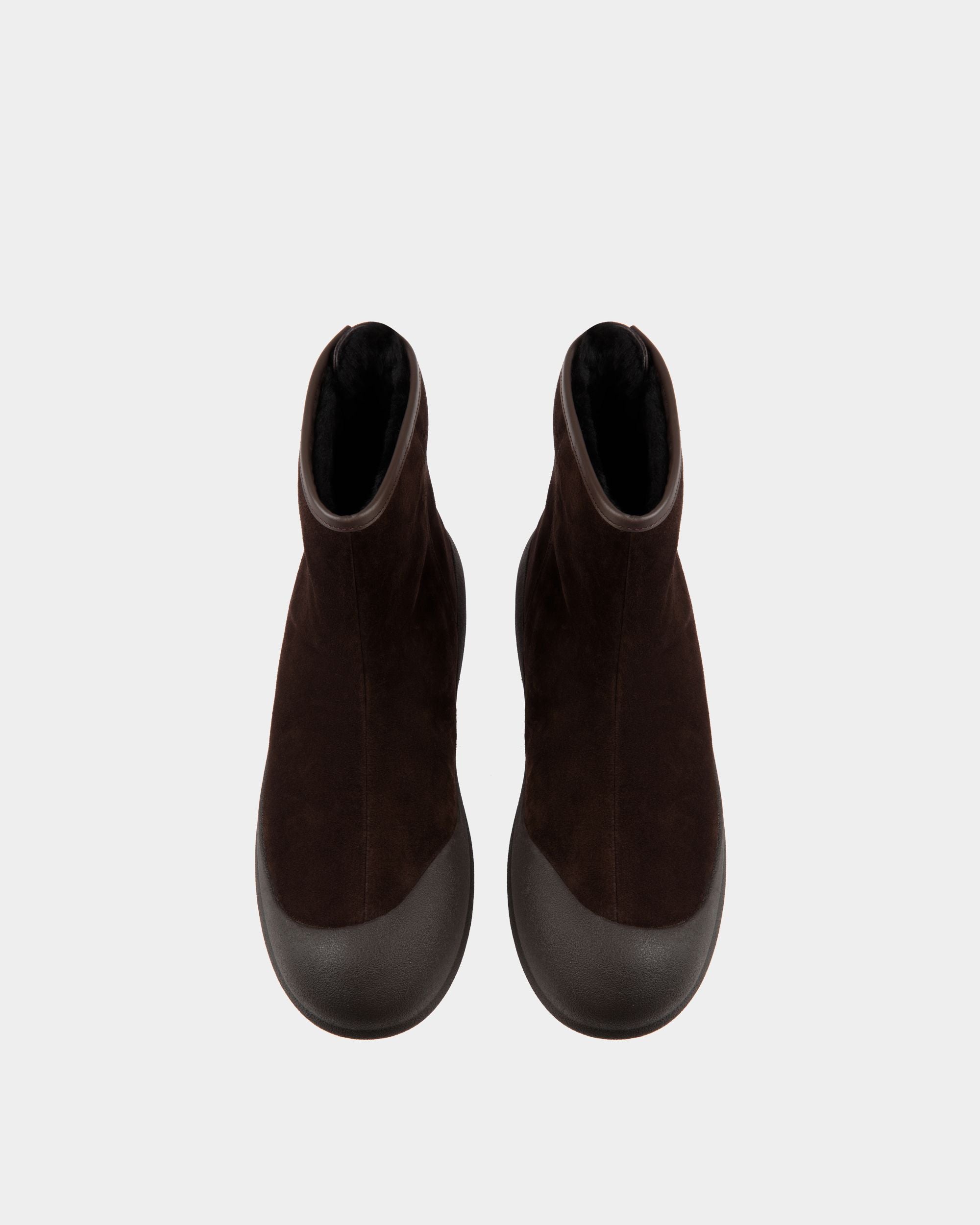 Bally Global - Frei Snow Boot in Ebano Suede - Brown