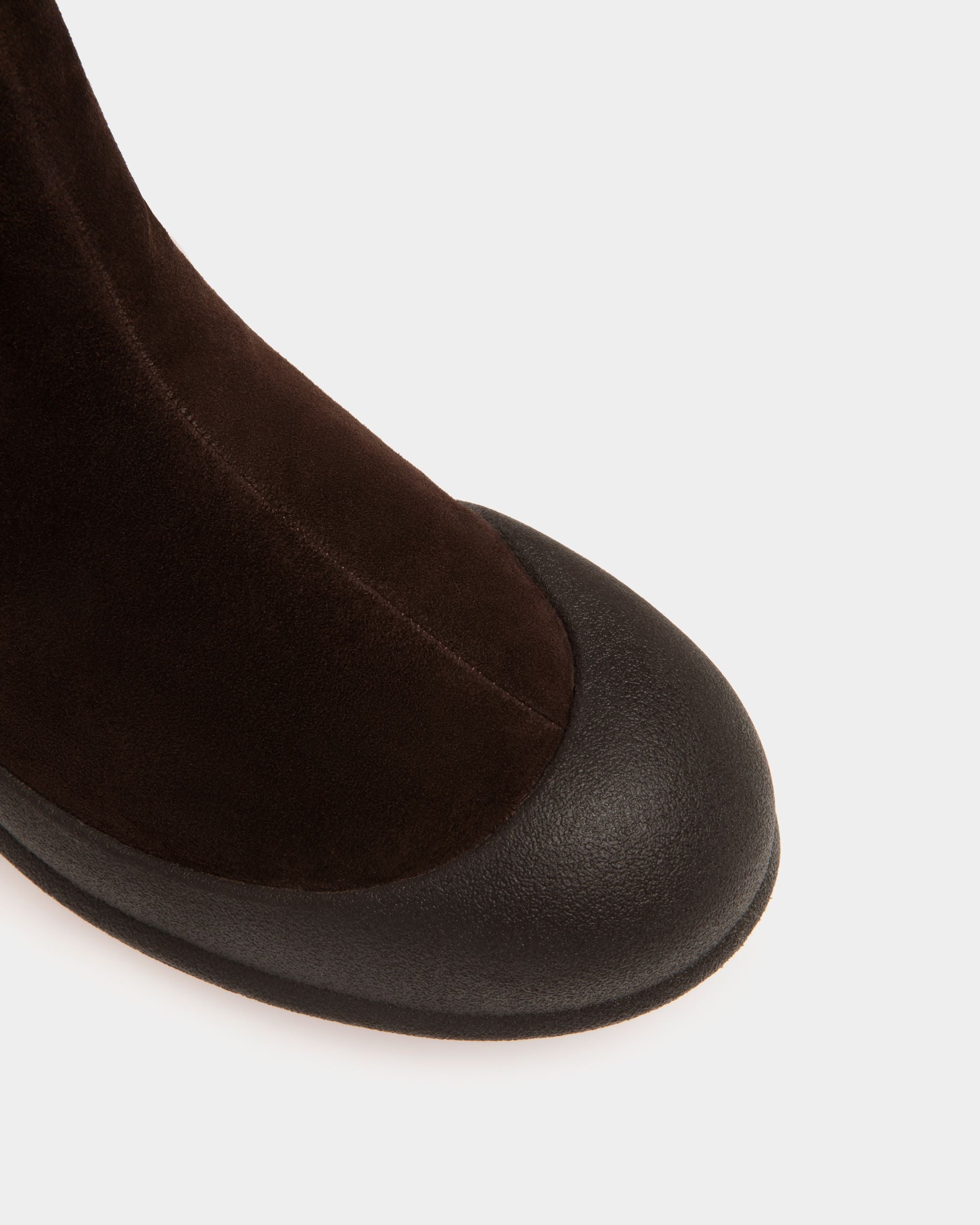 Bally Global - Frei Snow Boot in Ebano Suede - Brown