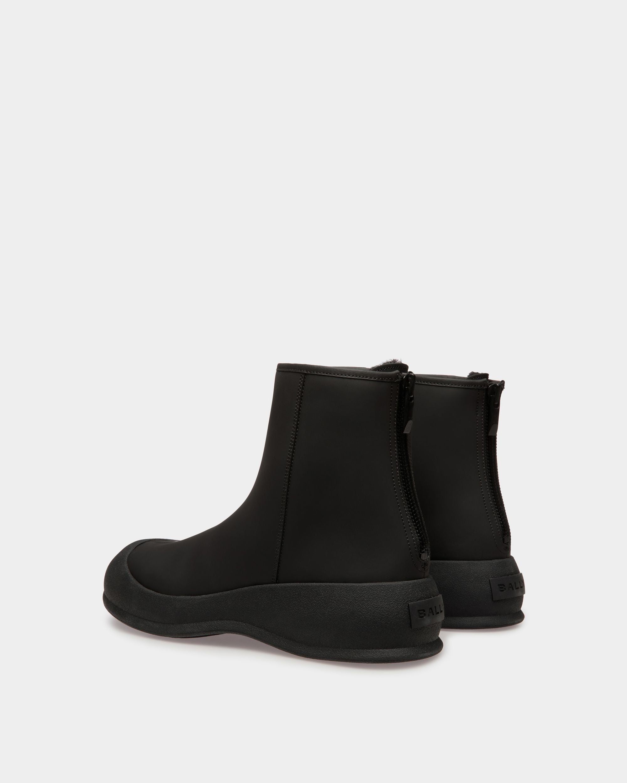 Bally Global - Frei Snow Boots In Black Leather - Black