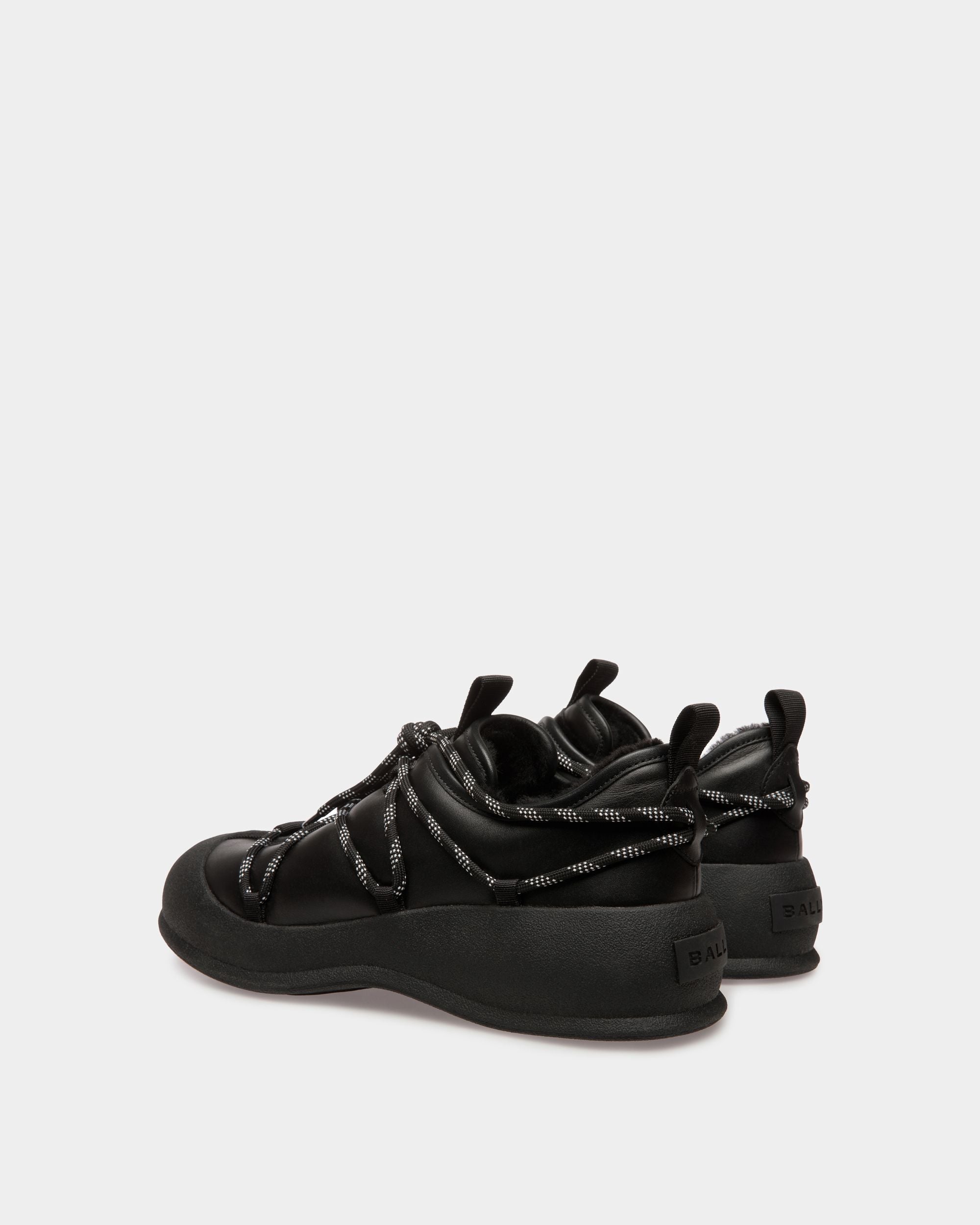 Bally Global - Frei Snow Boots In Black Leather - Black