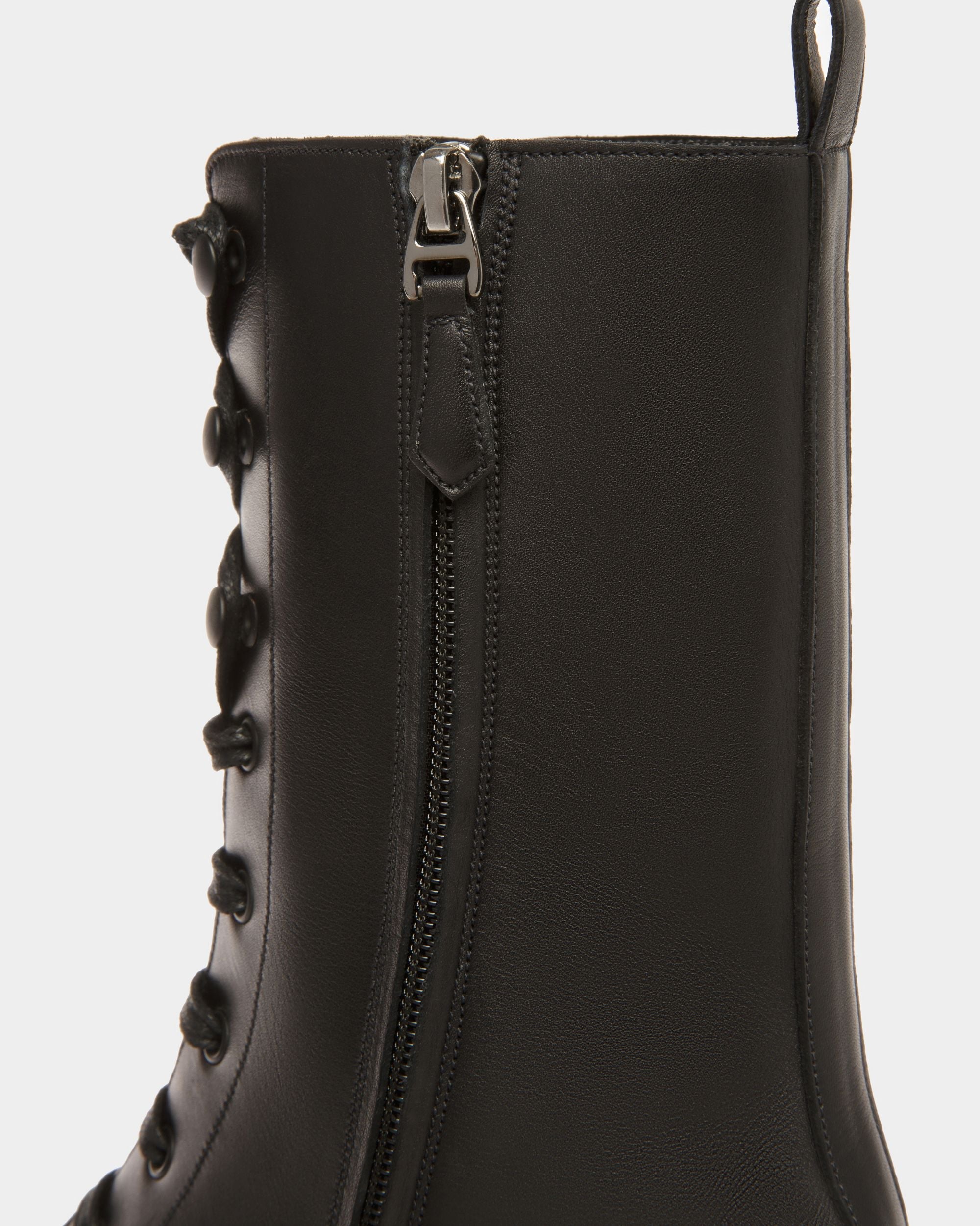 Bally Global - Botines Neasden De Piel En Negro - Negro