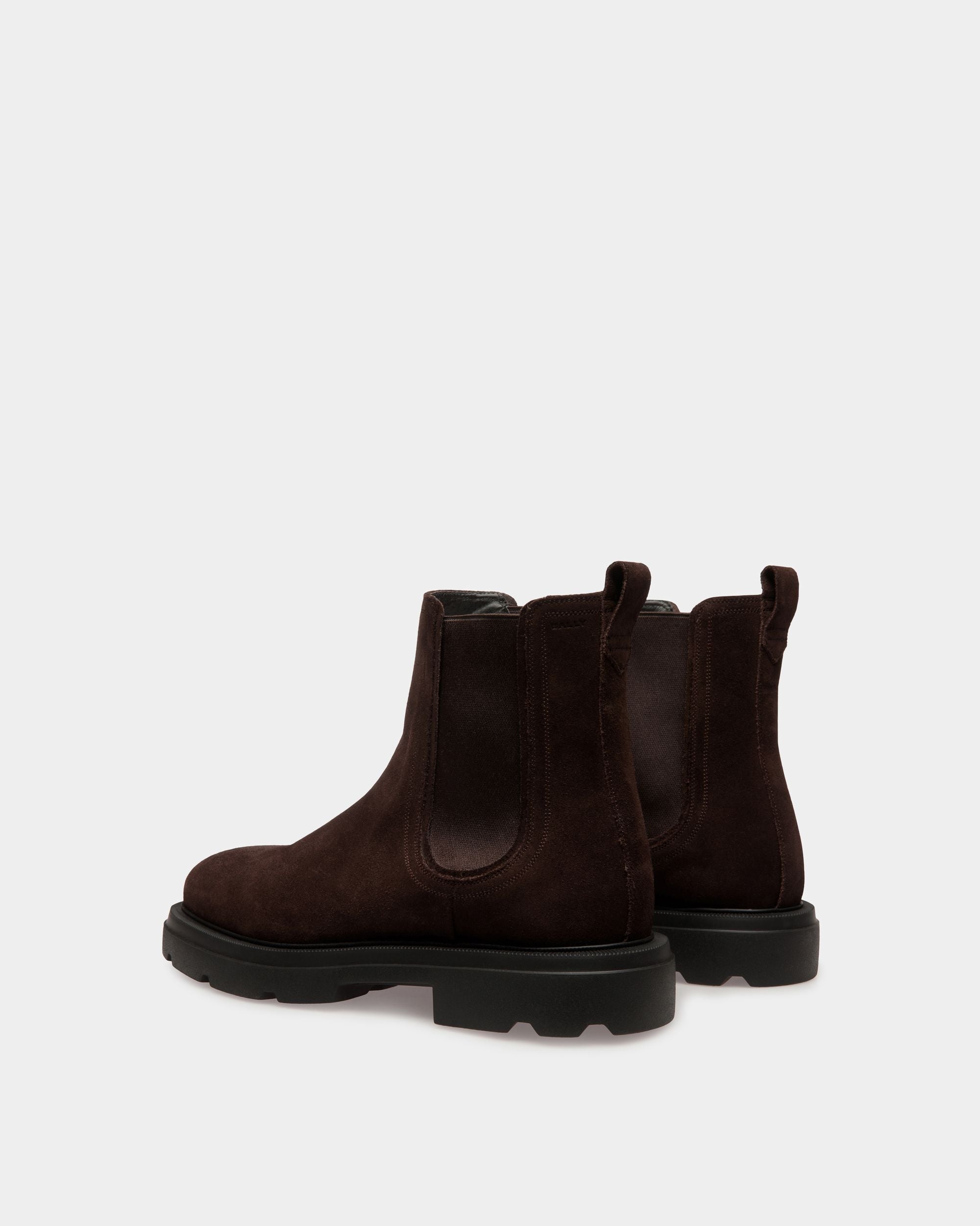 Bally Global - Zurich Booties In Brown Suede - Brown