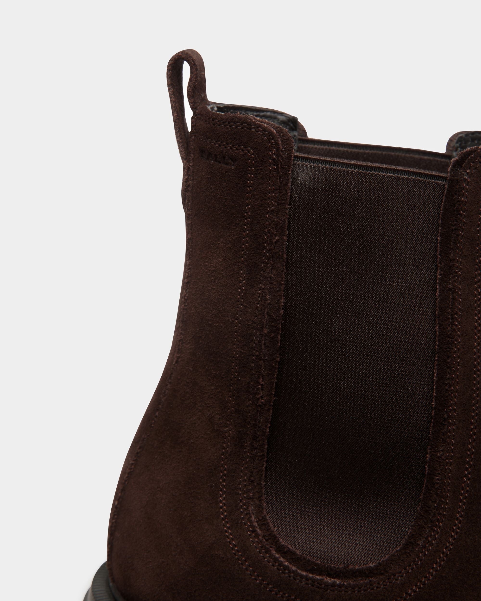 Bally Global - Zurich Booties In Brown Suede - Brown