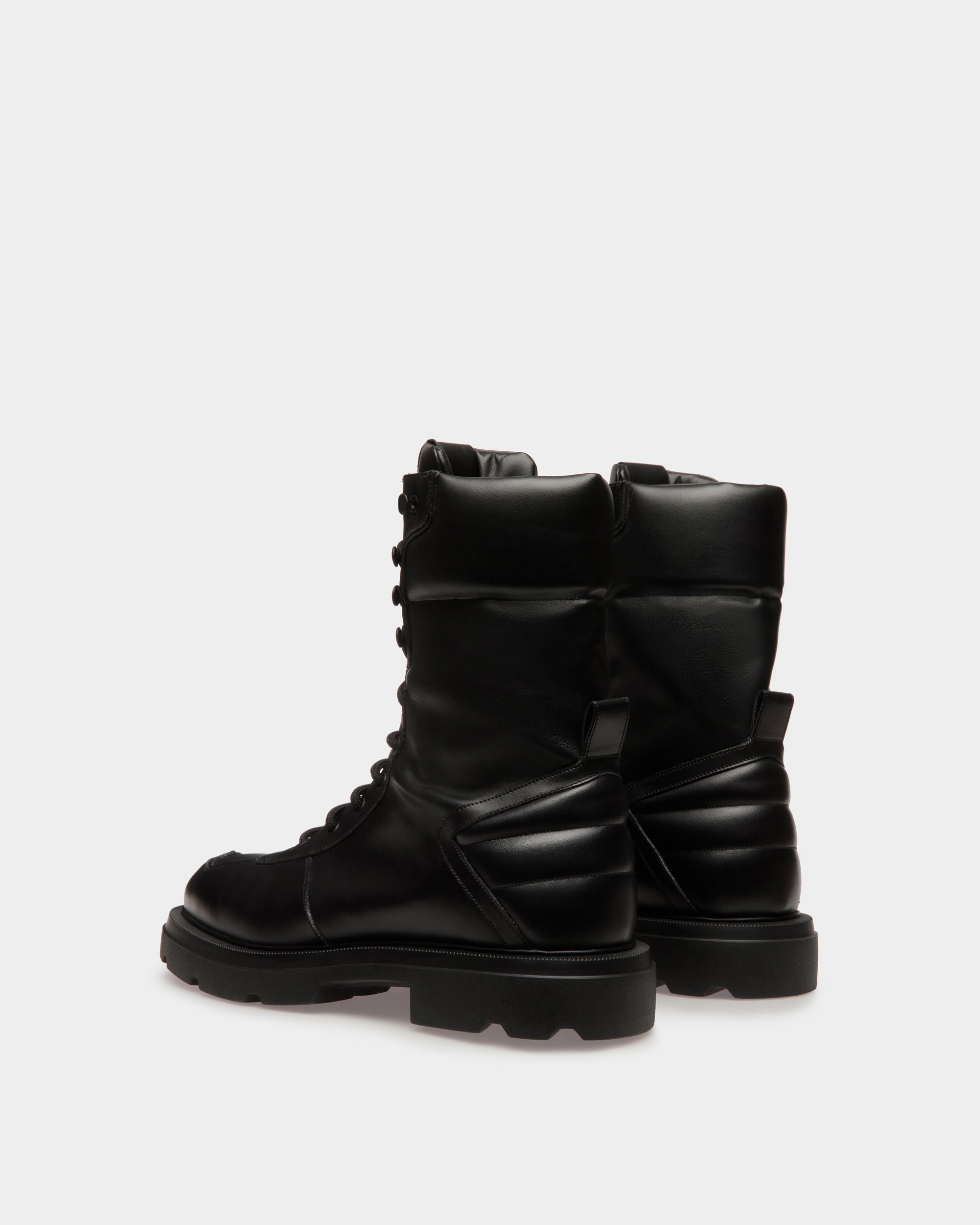 Bally Global - Enga Boots In Black Leather - Black