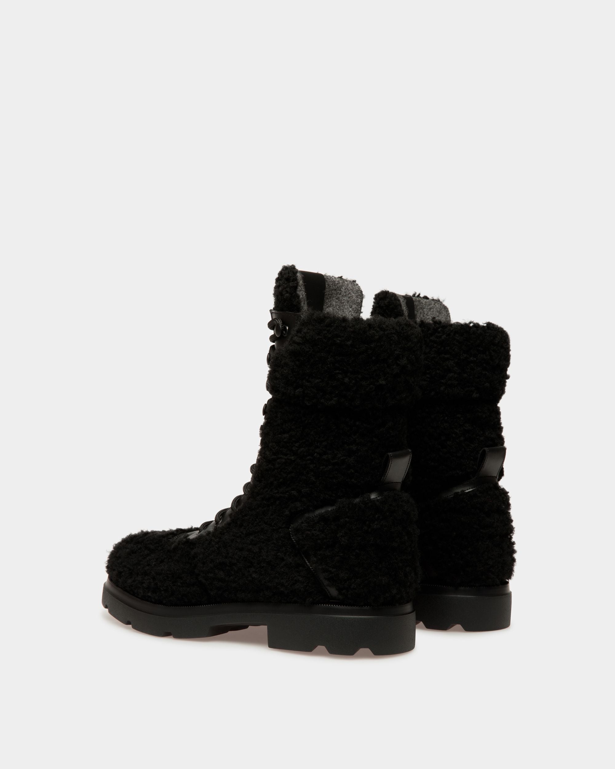 Bally Global - Enga Boots In Black Faux Fur - Black