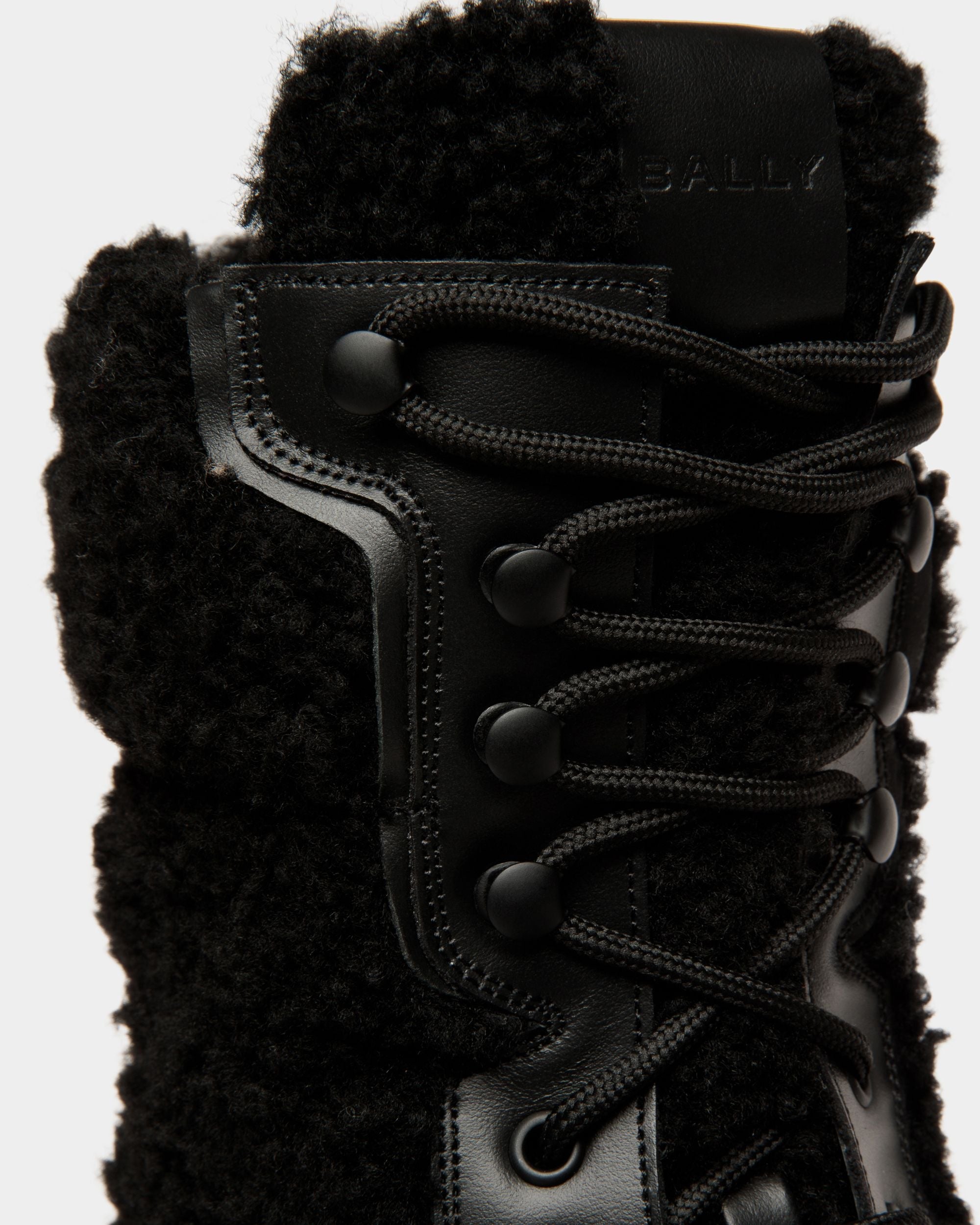 Bally Global - Enga Boots In Black Faux Fur - Black