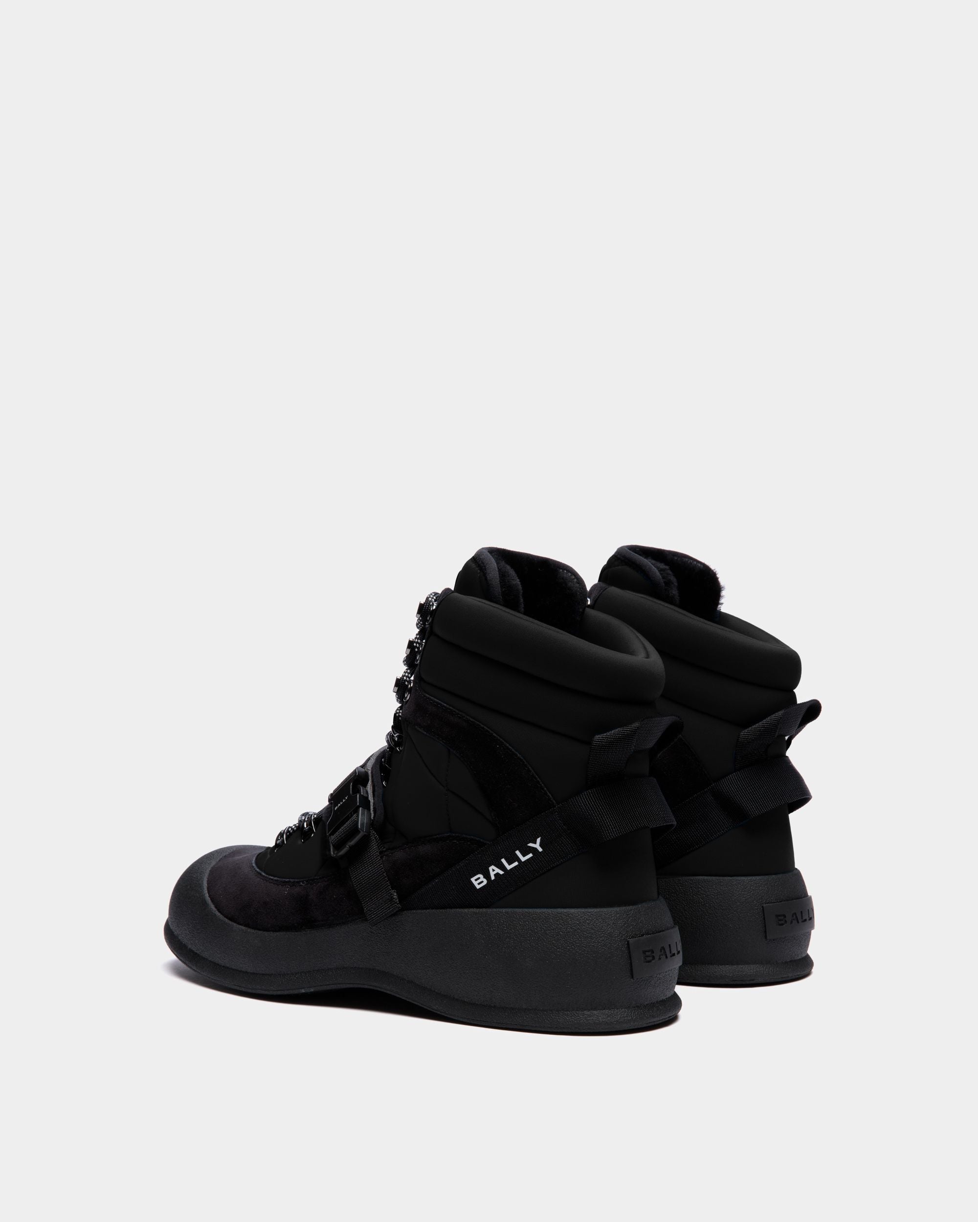 Bally Global - Frei Boot In Black Nylon - Black
