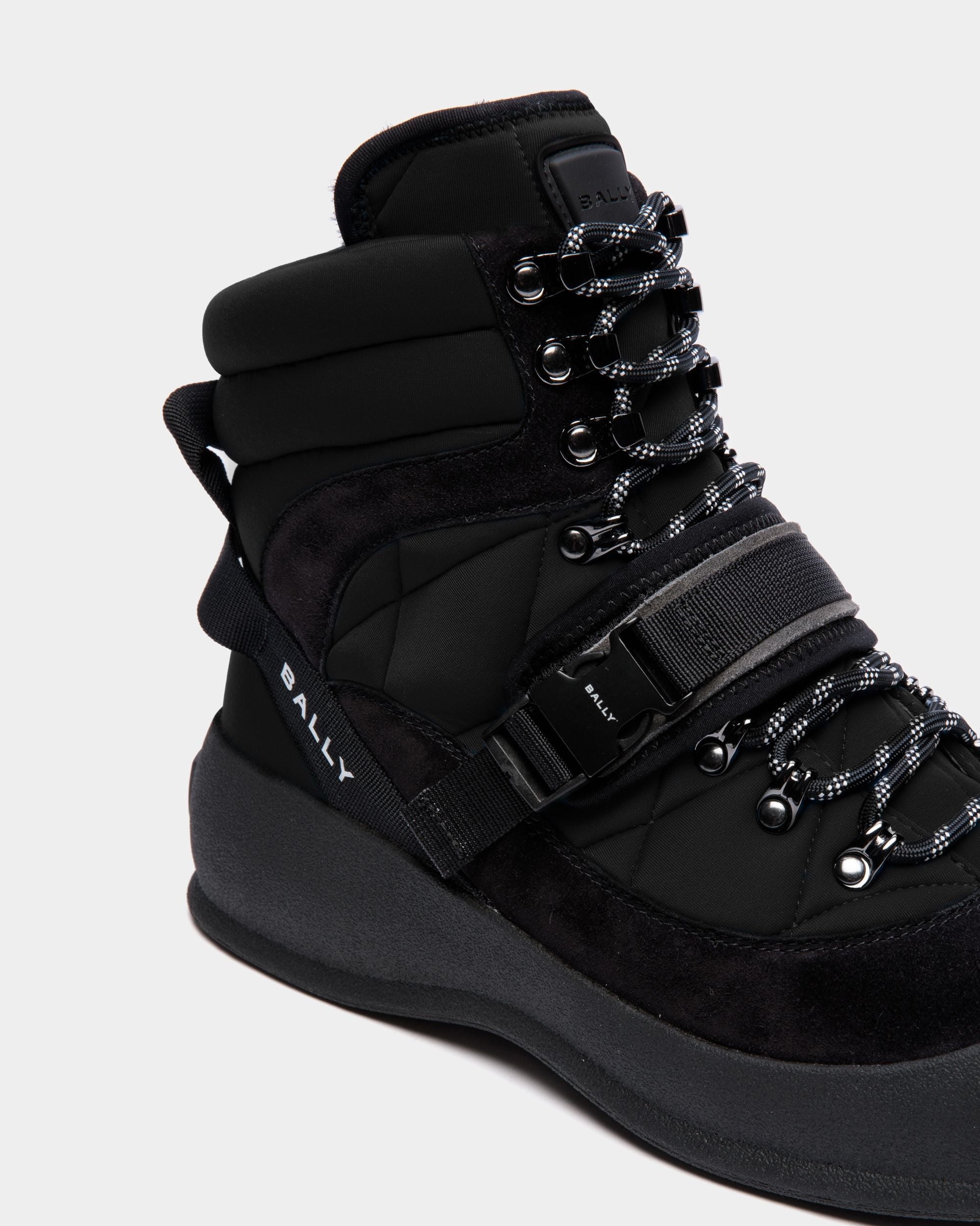 Bally Global - Frei Boot In Black Nylon - Black
