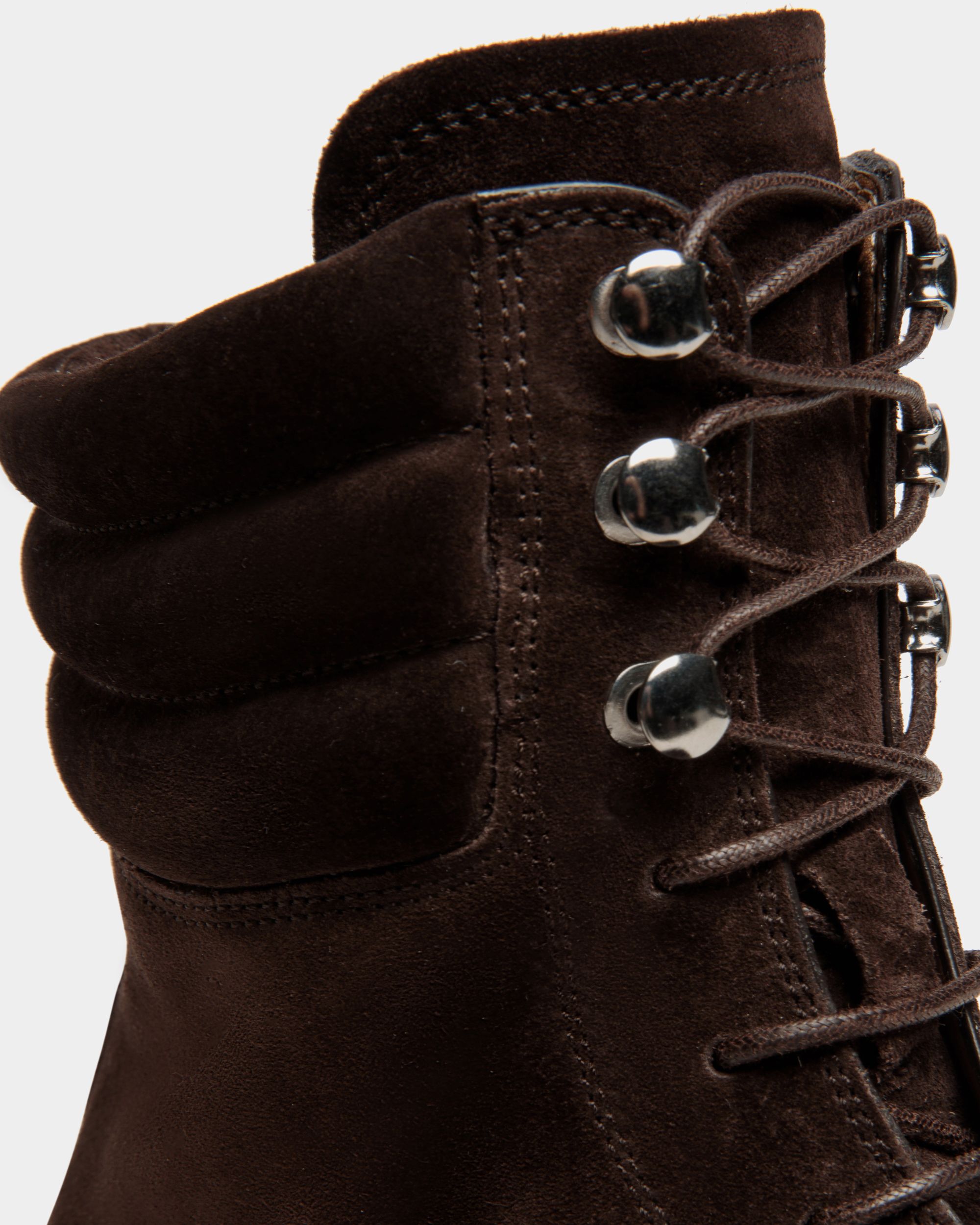 Bally Global - Schoenen Bootie in Ebano Suede - Brown