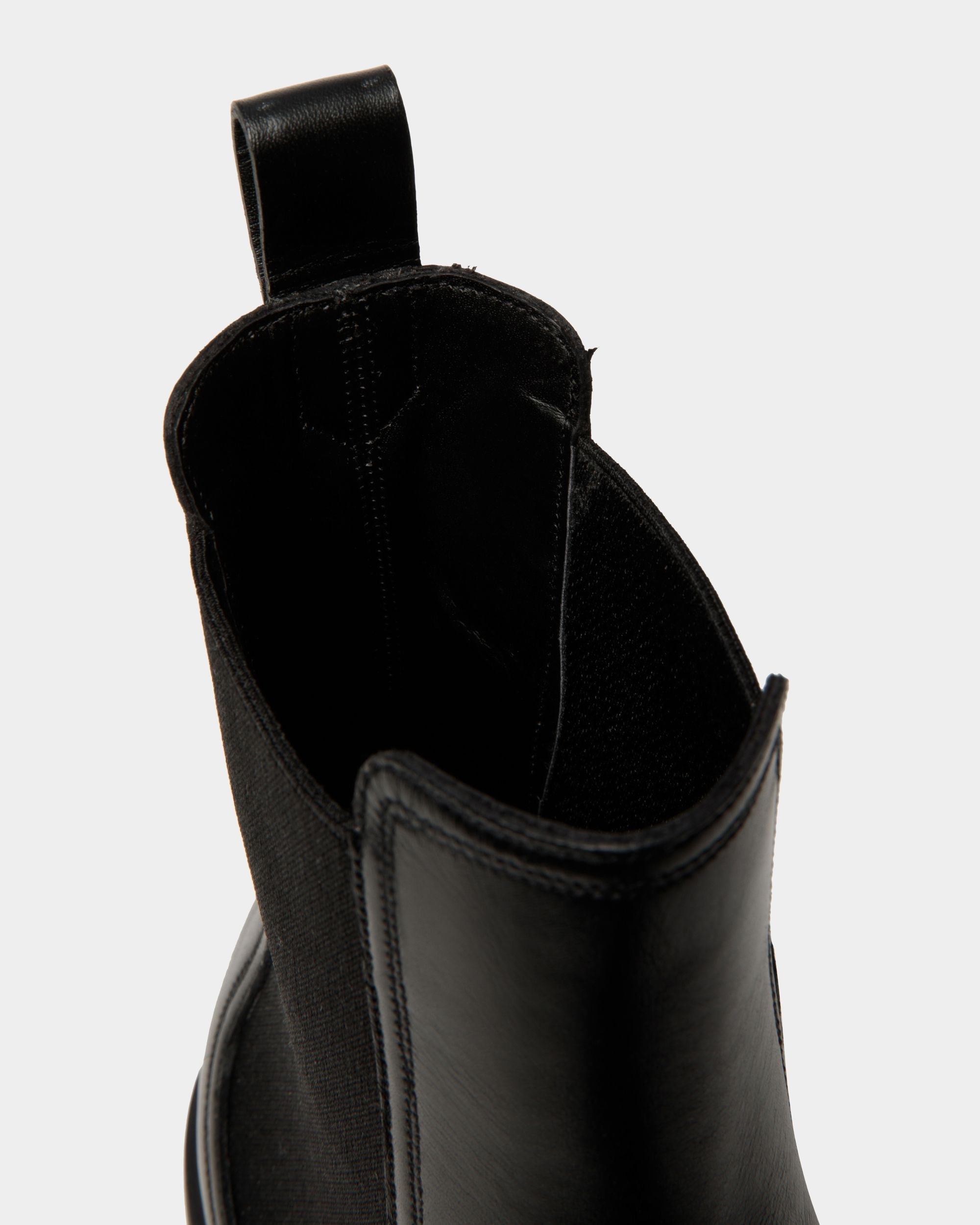 Bally Global - Gusto Bootie In Black Leather - Black