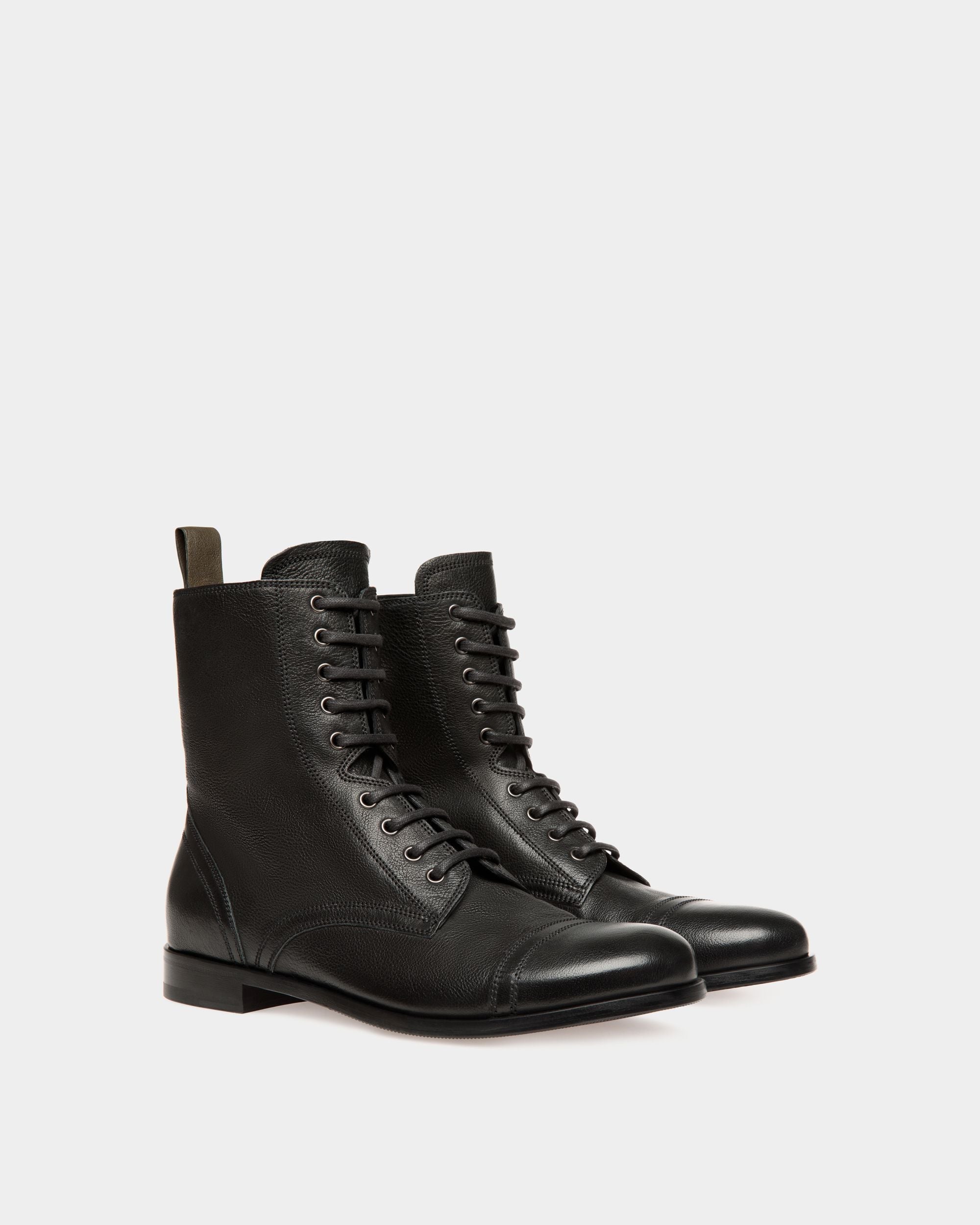 Bally Global - Adrien Brody Travel Collection Bootie In Black Leather - Black