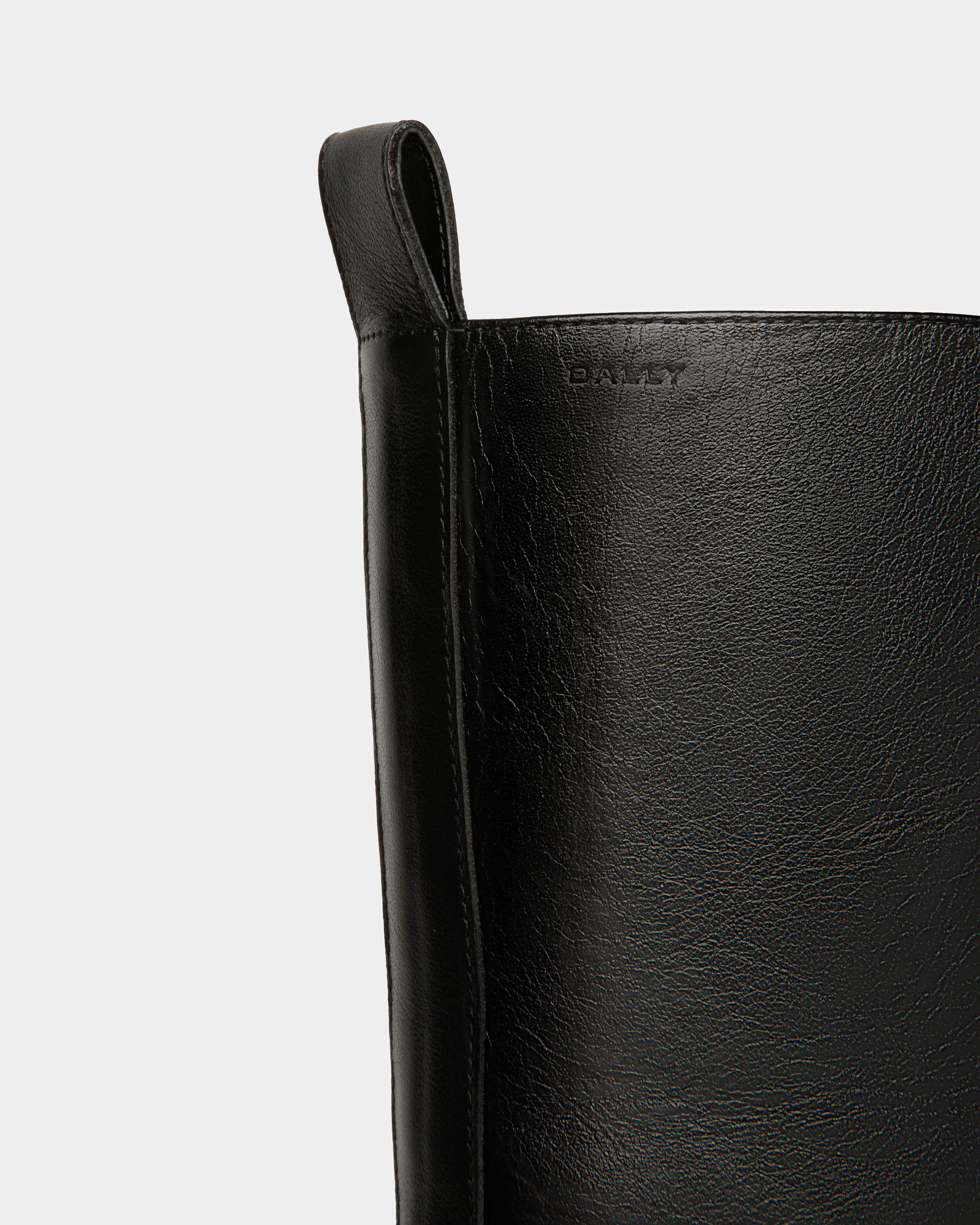Bally Global - Botte Peggy En Cuir Noir - Noir