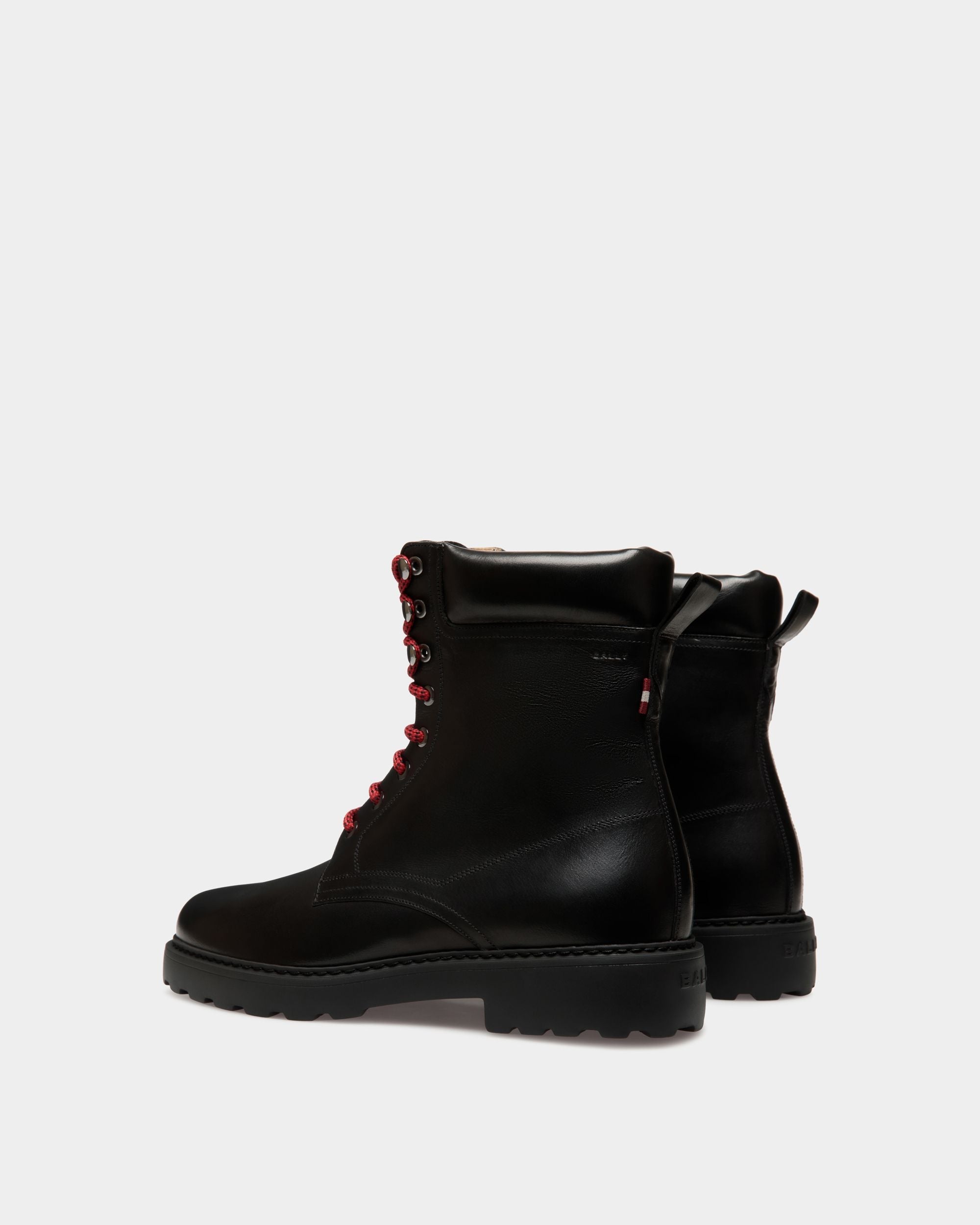Bally Global - Gusto Bootie in Black Leather - Black
