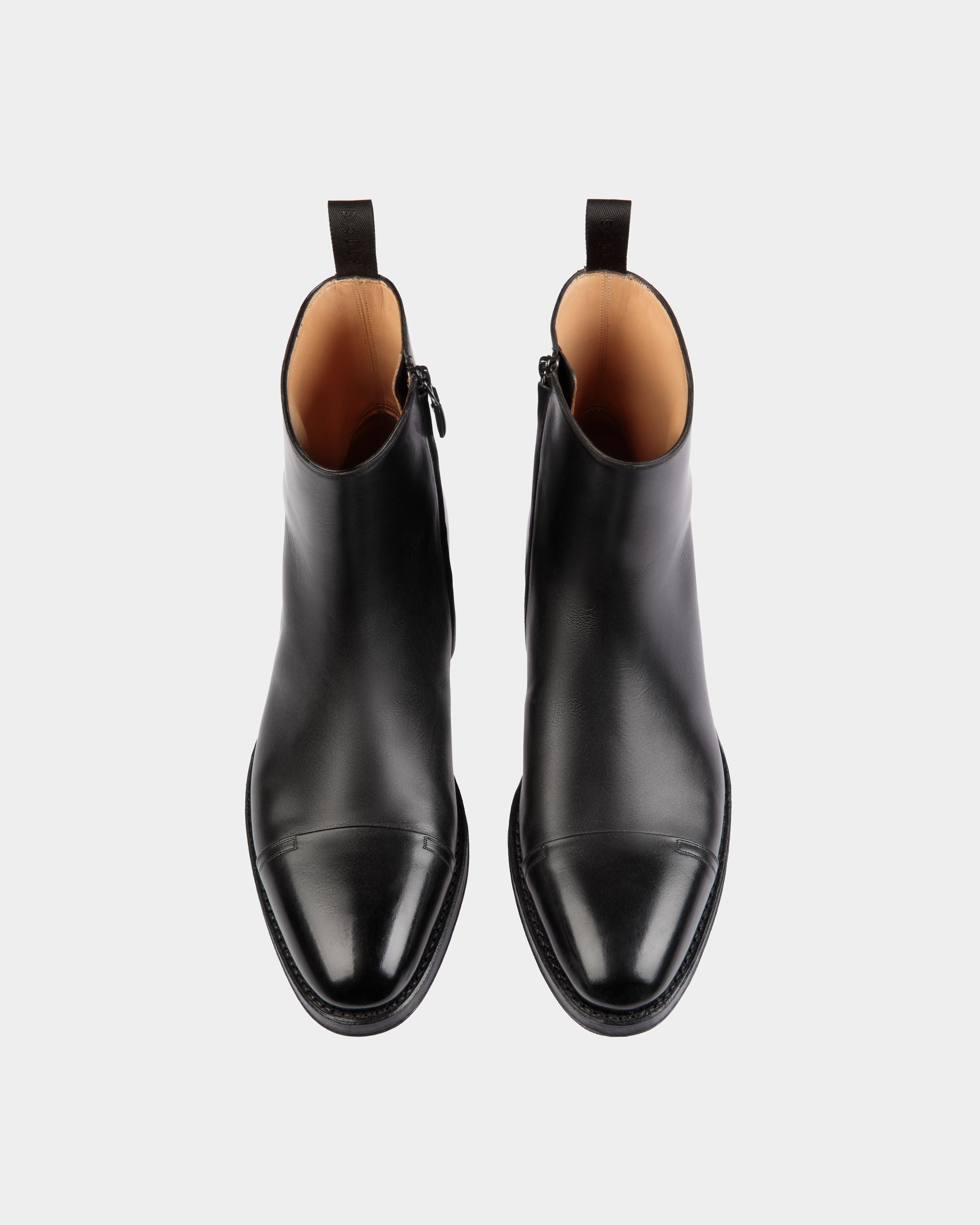 Bally Global - Adrien Brody Travel Collection Bootie In Black Leather - Black