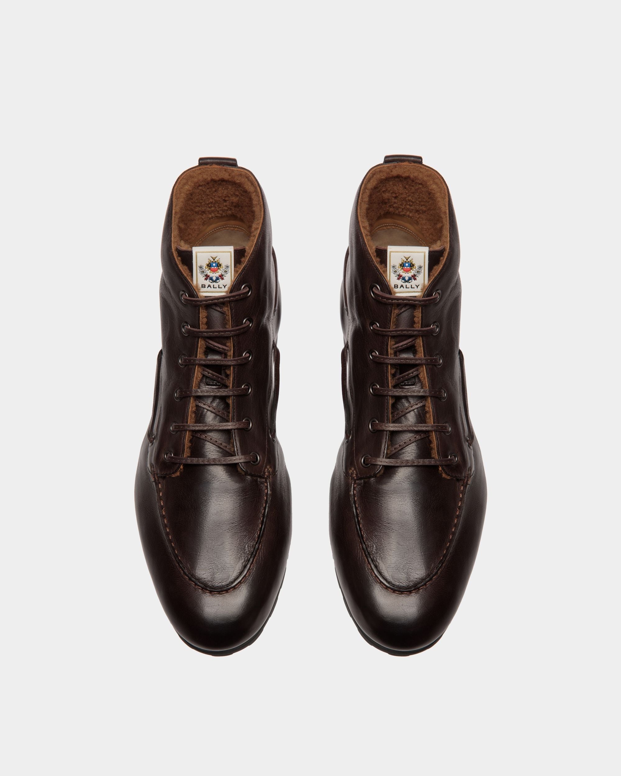 Bally Global - Winter Capsule Bootie in Ebano Leather - Brown