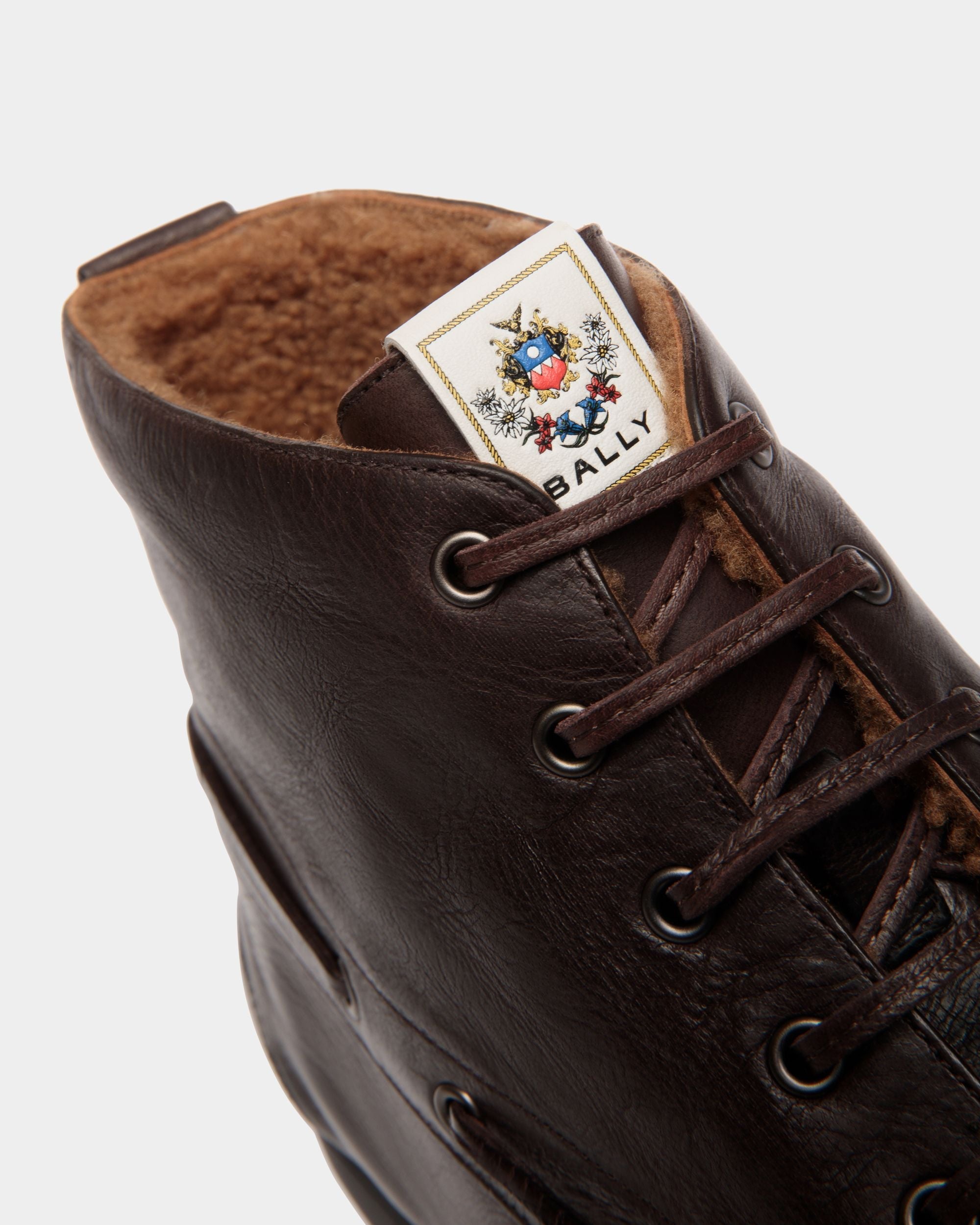 Bally Global - Winter Capsule Bootie in Ebano Leather - Brown