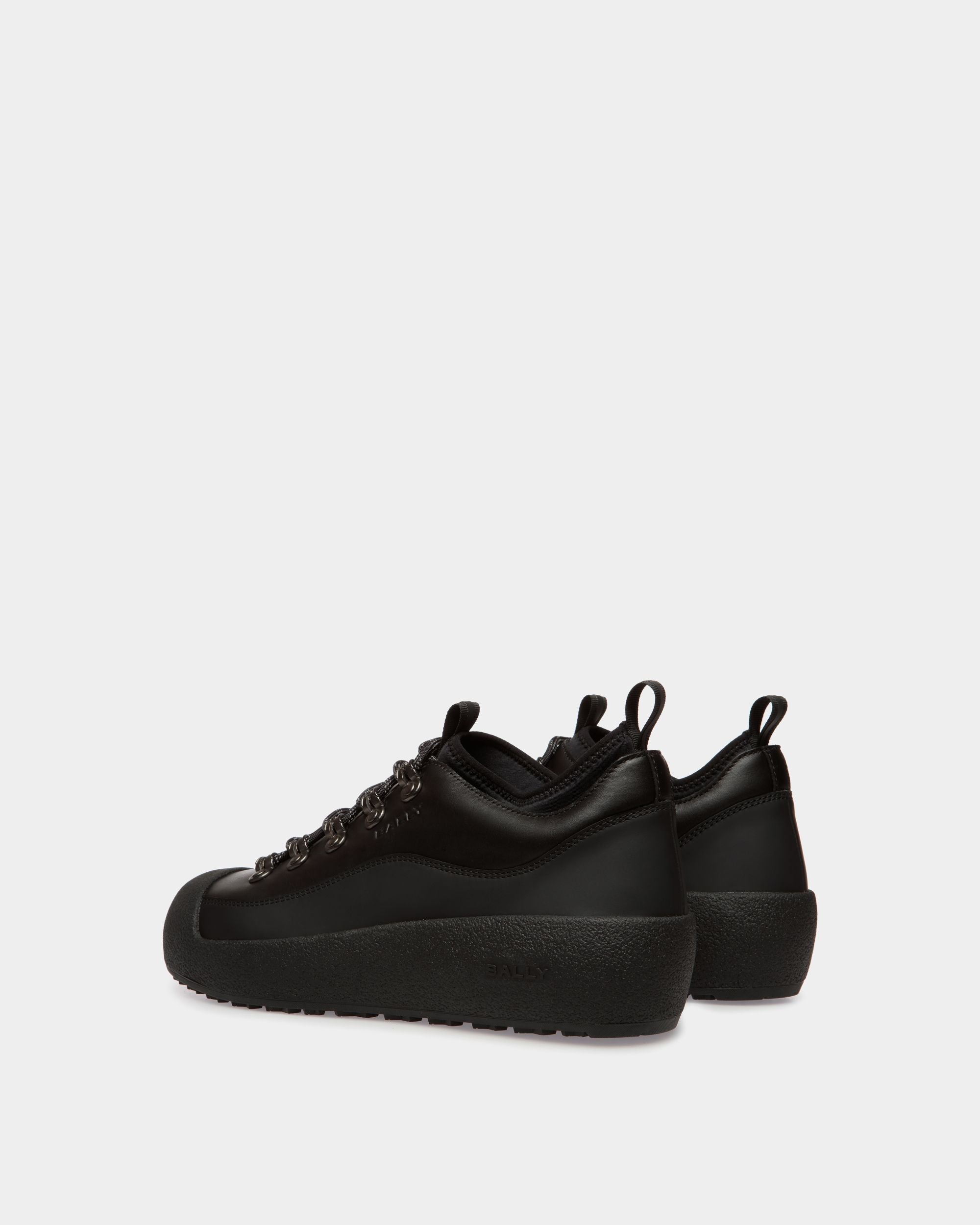 Bally Global - Winter Capsule Bootie in Black Leather - Black
