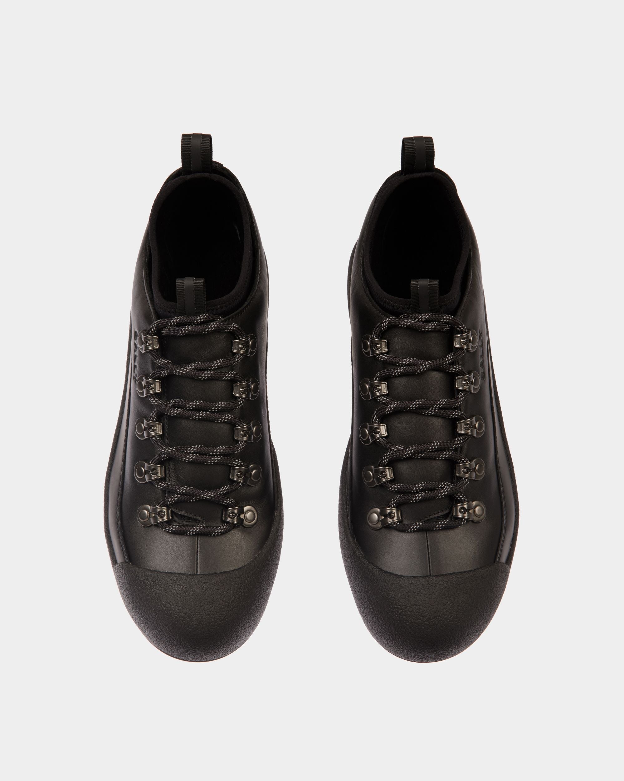 Bally Global - Winter Capsule Bootie in Black Leather - Black