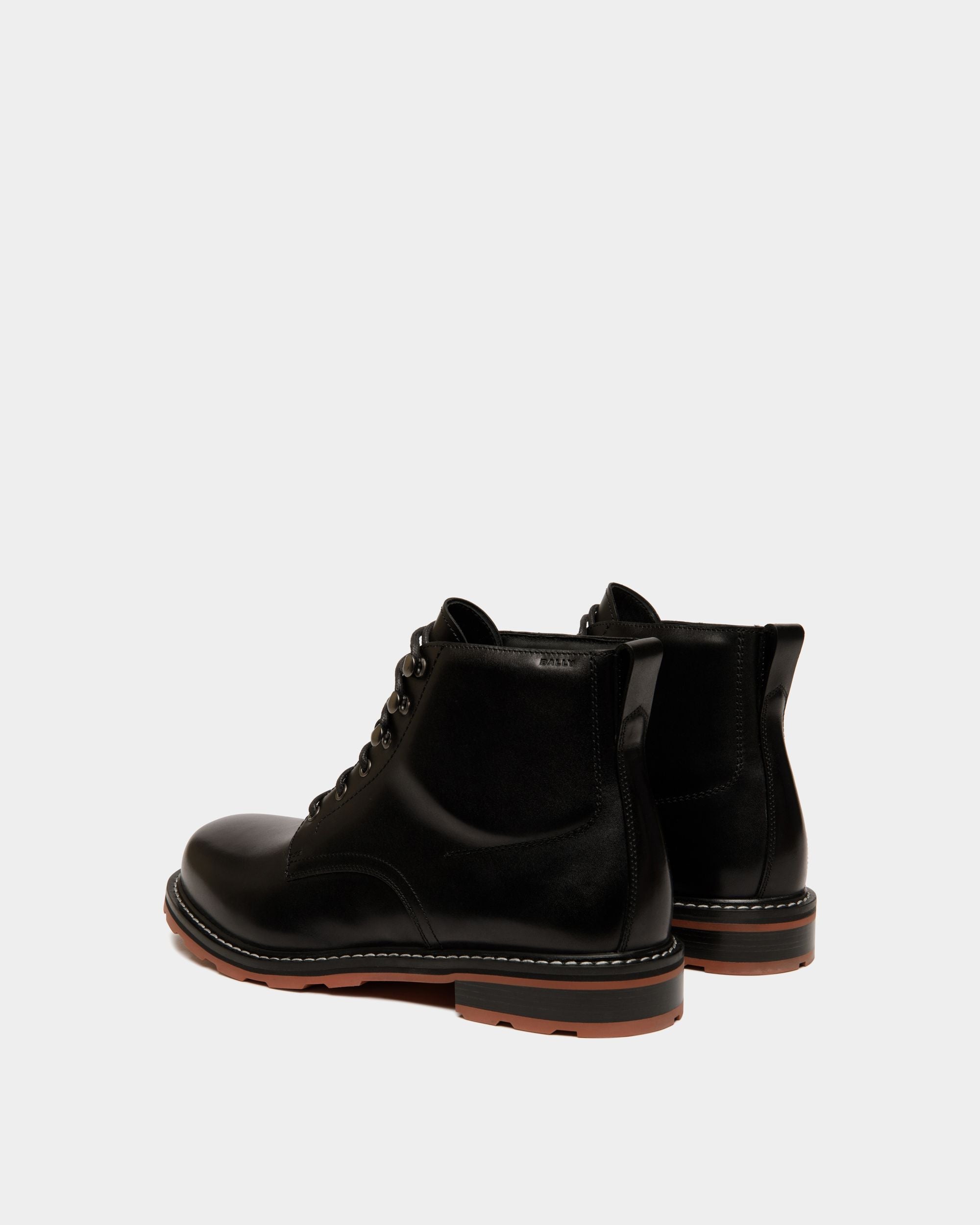 Bally Global - Winter Capsule Bootie in Black Leather - Black