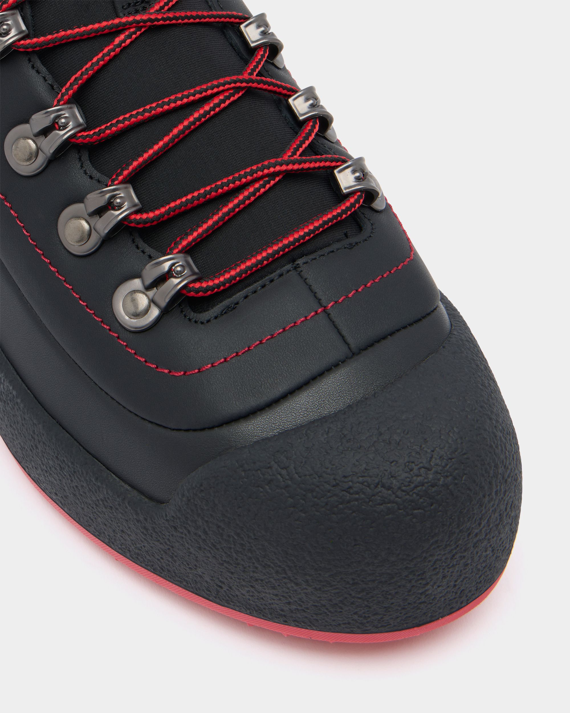 Bally Global - Bally Curling Bootie in Black Leather - Black
