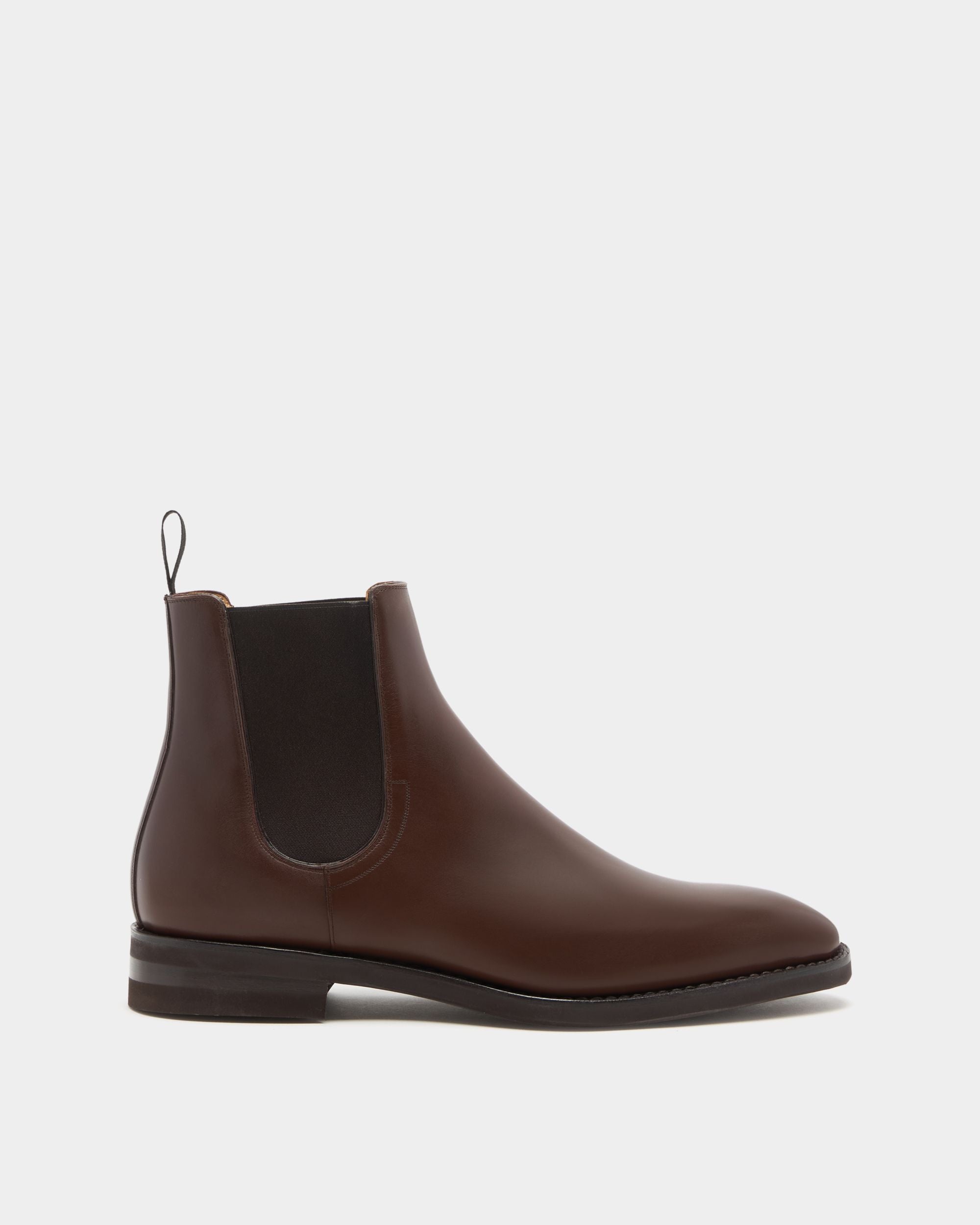 Bally Global - Bottine Scribe Un En Cuir Marron - Marron