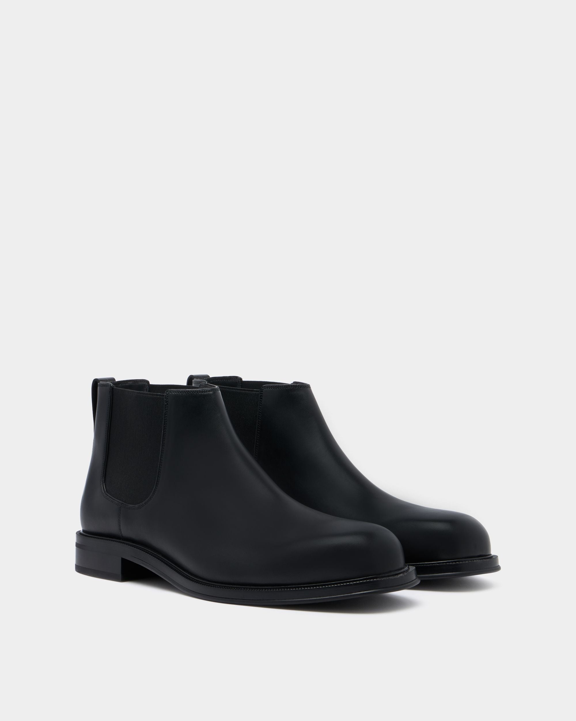 Bally Global - Spiegel Bootie in Black Leather - Black