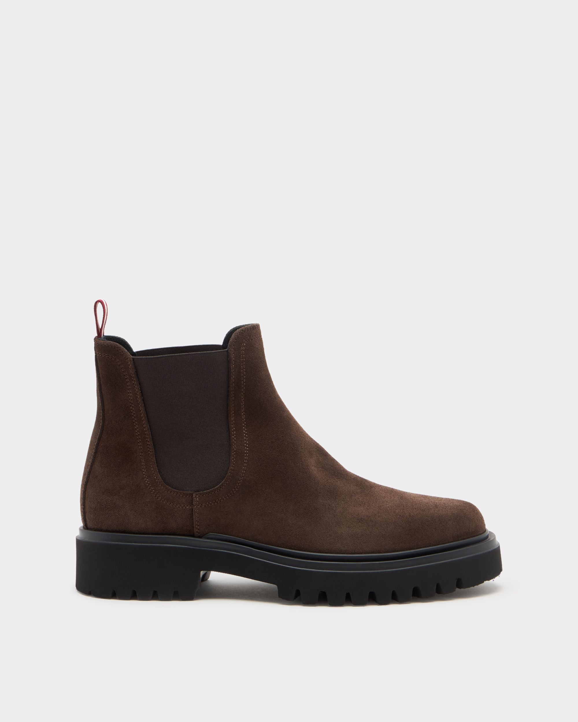 Bally Global - Onyce Bootie in Brown Suede - Brown