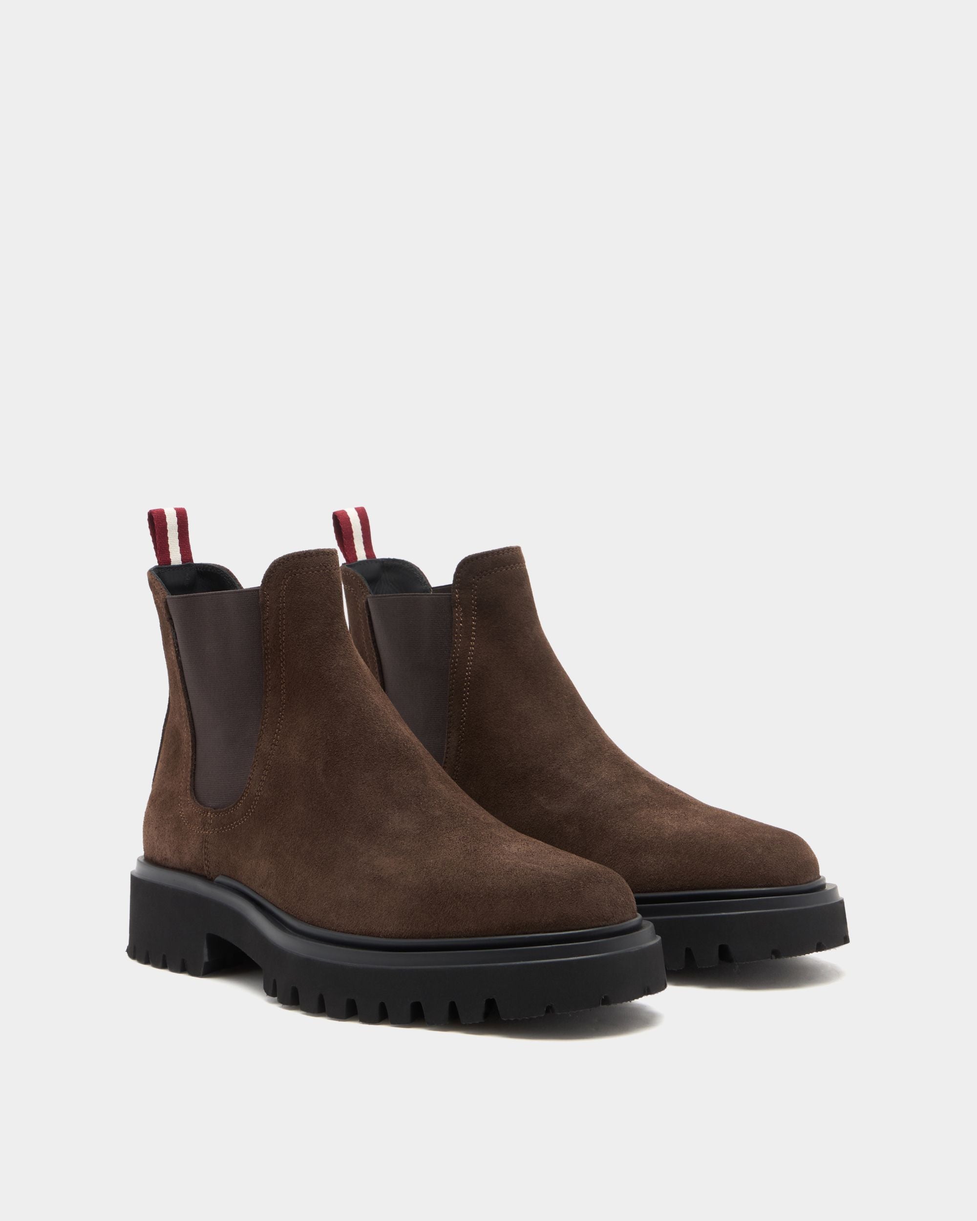 Bally Global - Onyce Bootie in Brown Suede - Brown