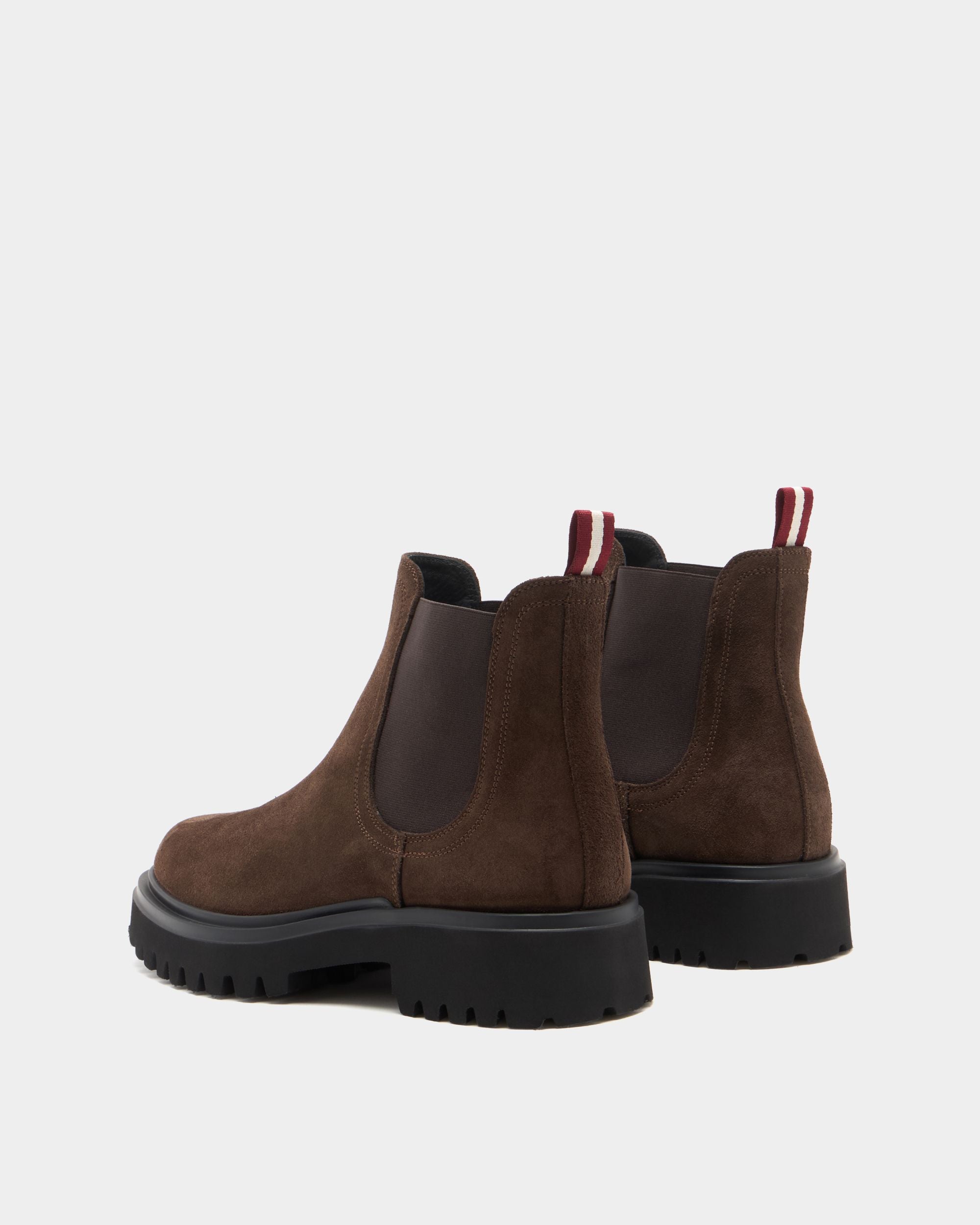 Bally Global - Onyce Bootie in Brown Suede - Brown