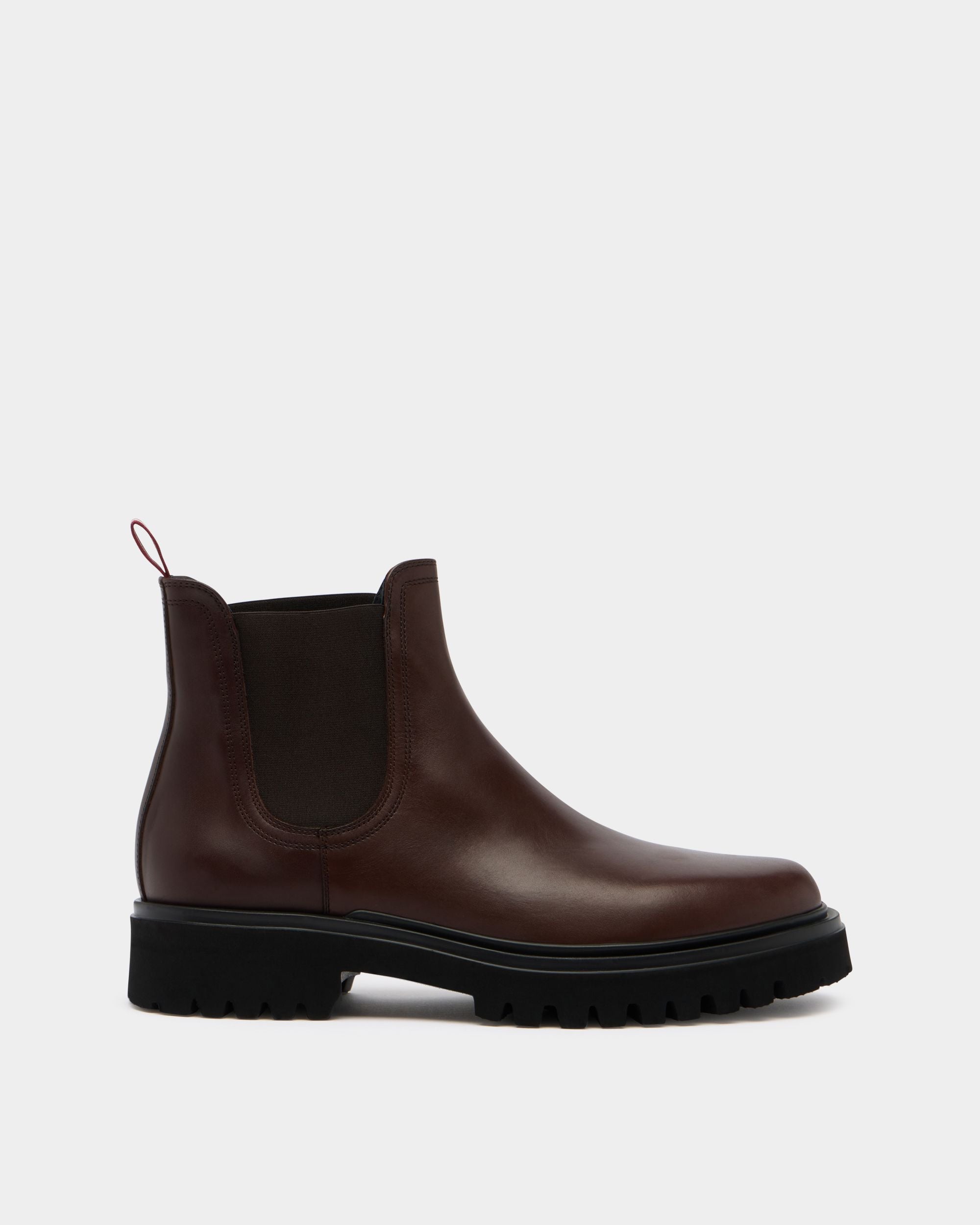 Bally Global - Onyce Bootie in Brown Leather - Brown
