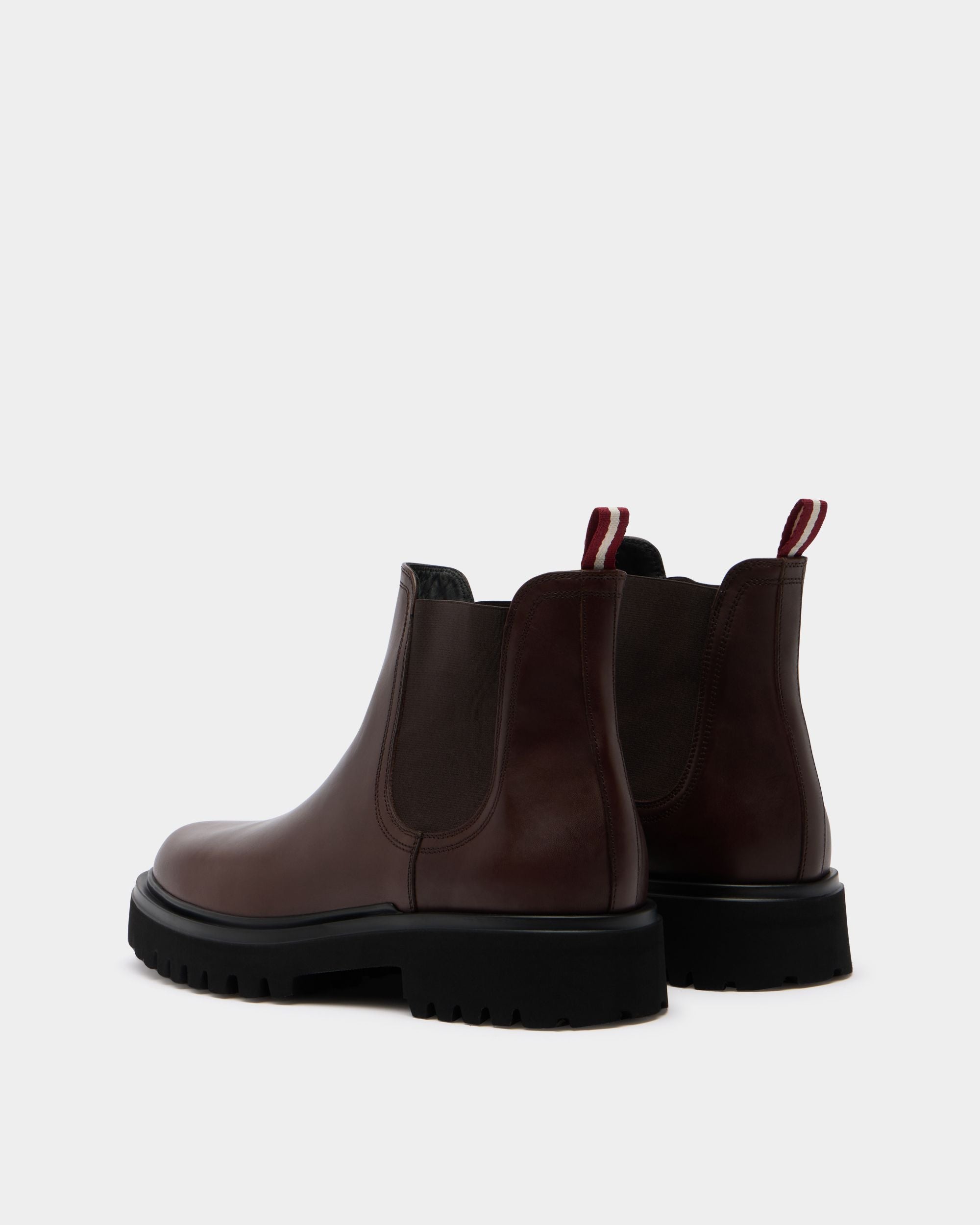 Bally Global - Onyce Bootie in Brown Leather - Brown