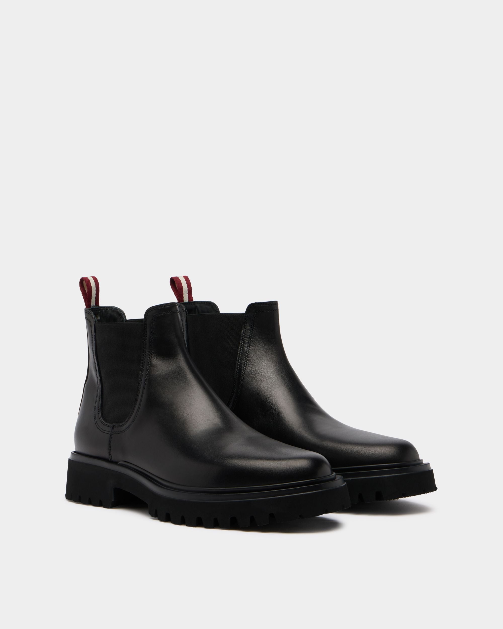 Bally Global - Onyce Bootie in Black Leather - Black