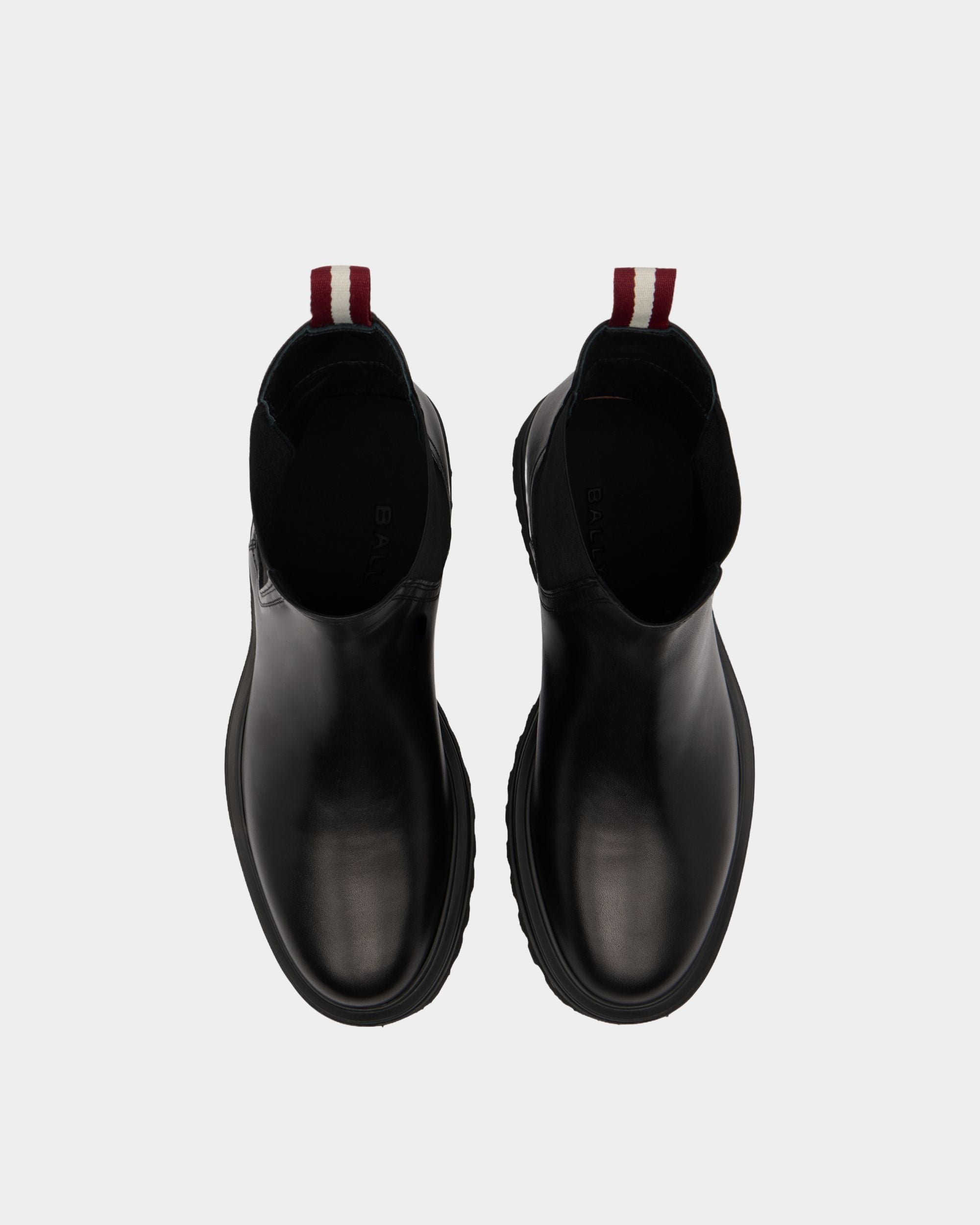 Bally Global - Onyce Bootie in Black Leather - Black