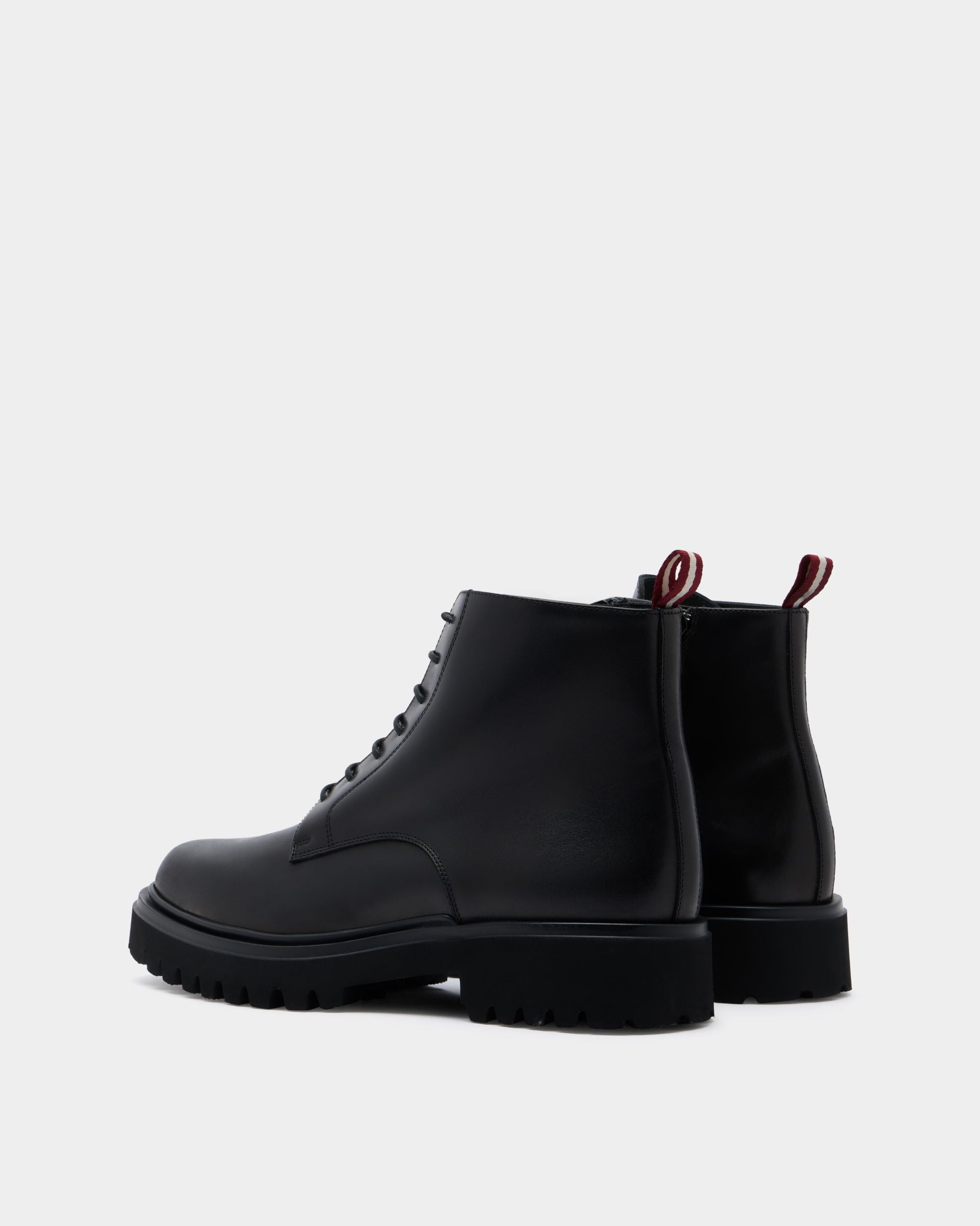 Bally Global - Onyce Bootie in Black Leather - Black