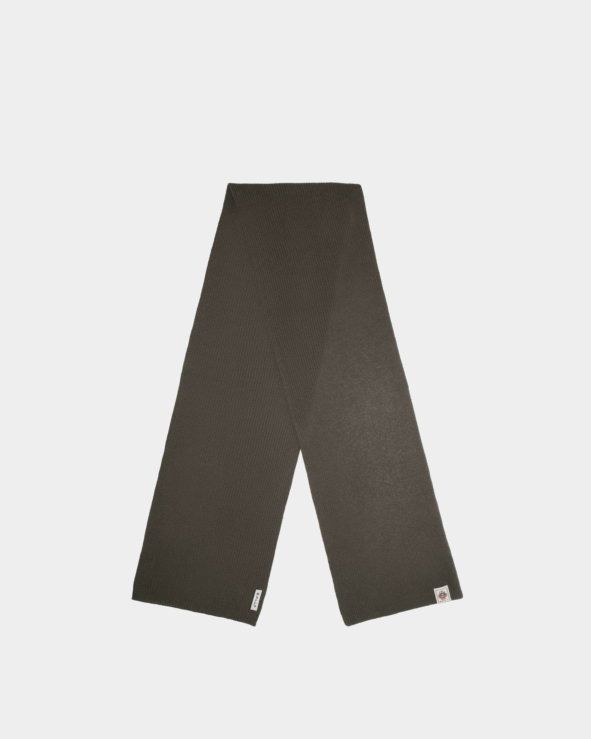 Bally Global - Scarf Scarf In Green Wool - Green