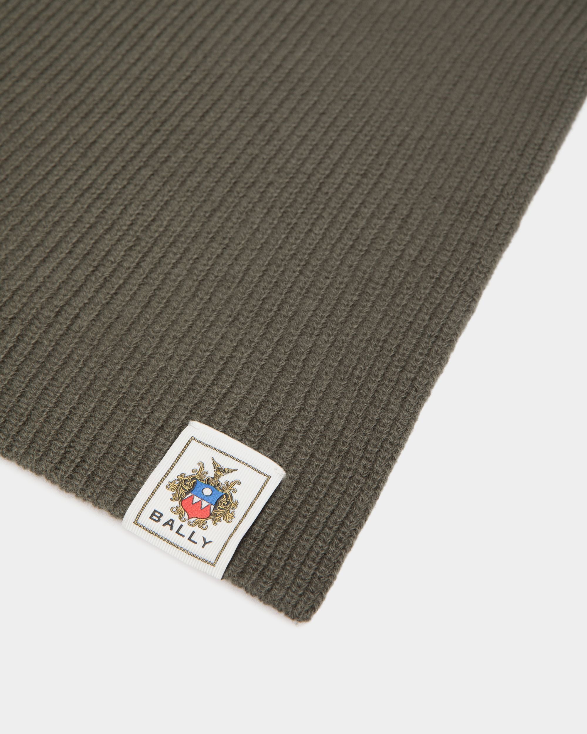 Bally Global - Scarf Scarf In Green Wool - Green