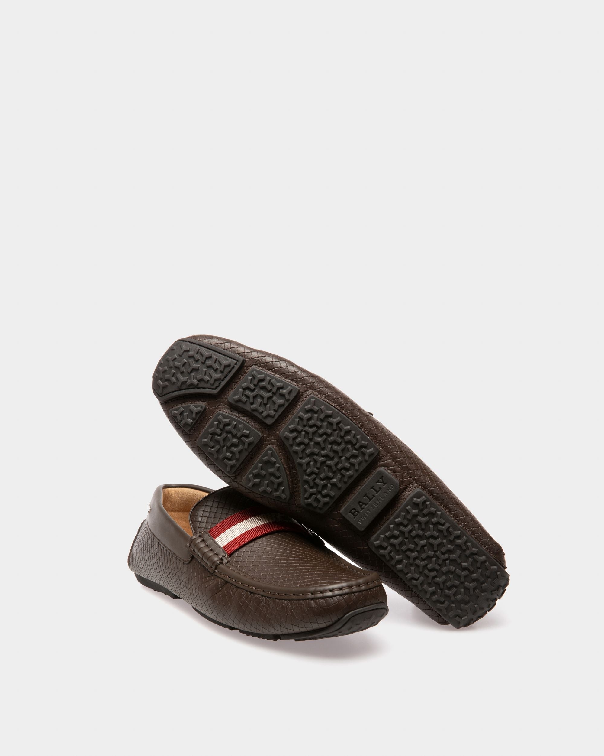 Bally Global - Pilot Drivers In Brown Leather - Brown