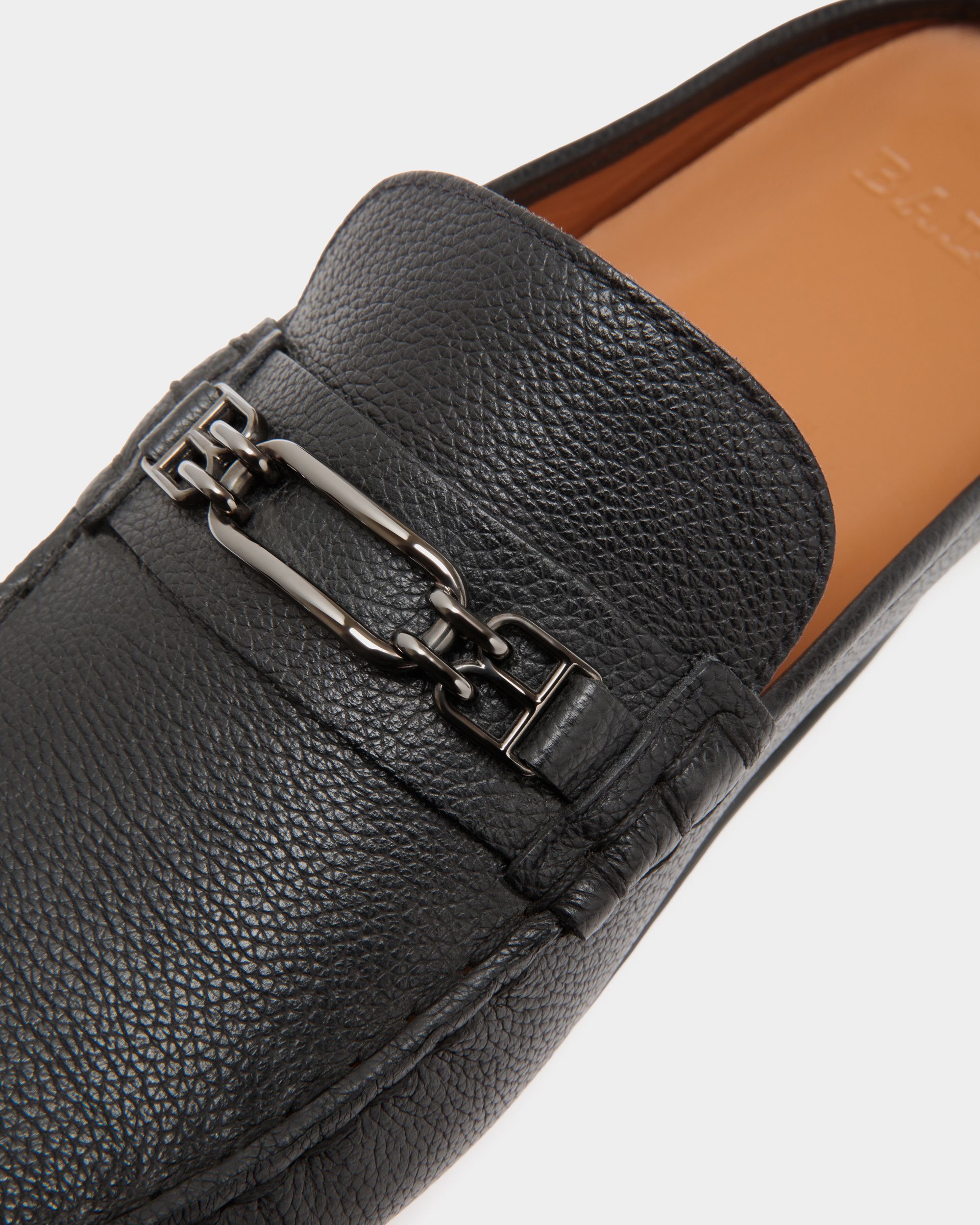 Bally Global - Villeneuve Drivers In Black Leather - Black